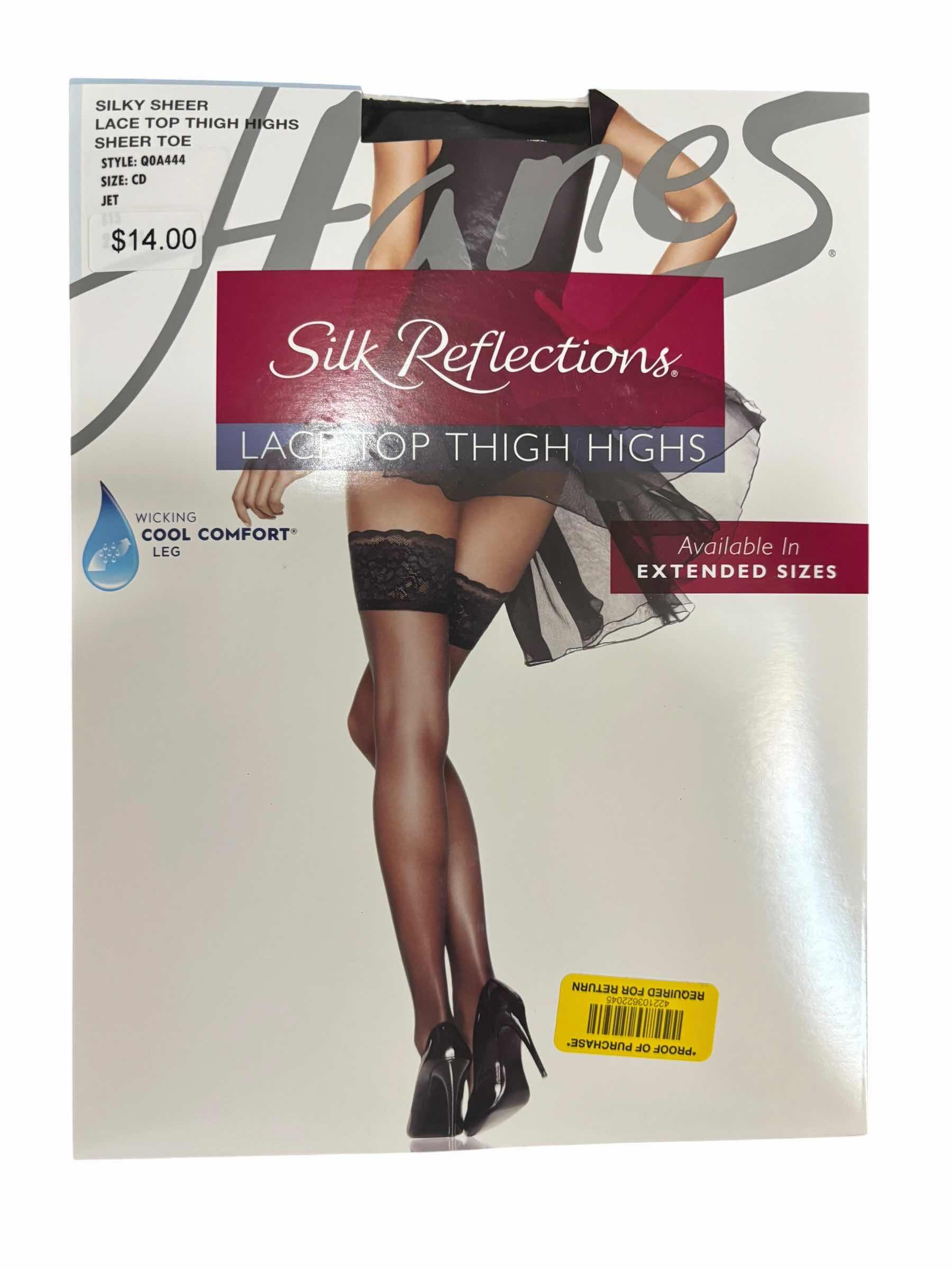Photo 1 of NIB SILK REFLECTIONS HOSIERY SIZES AB, CD & EF $112