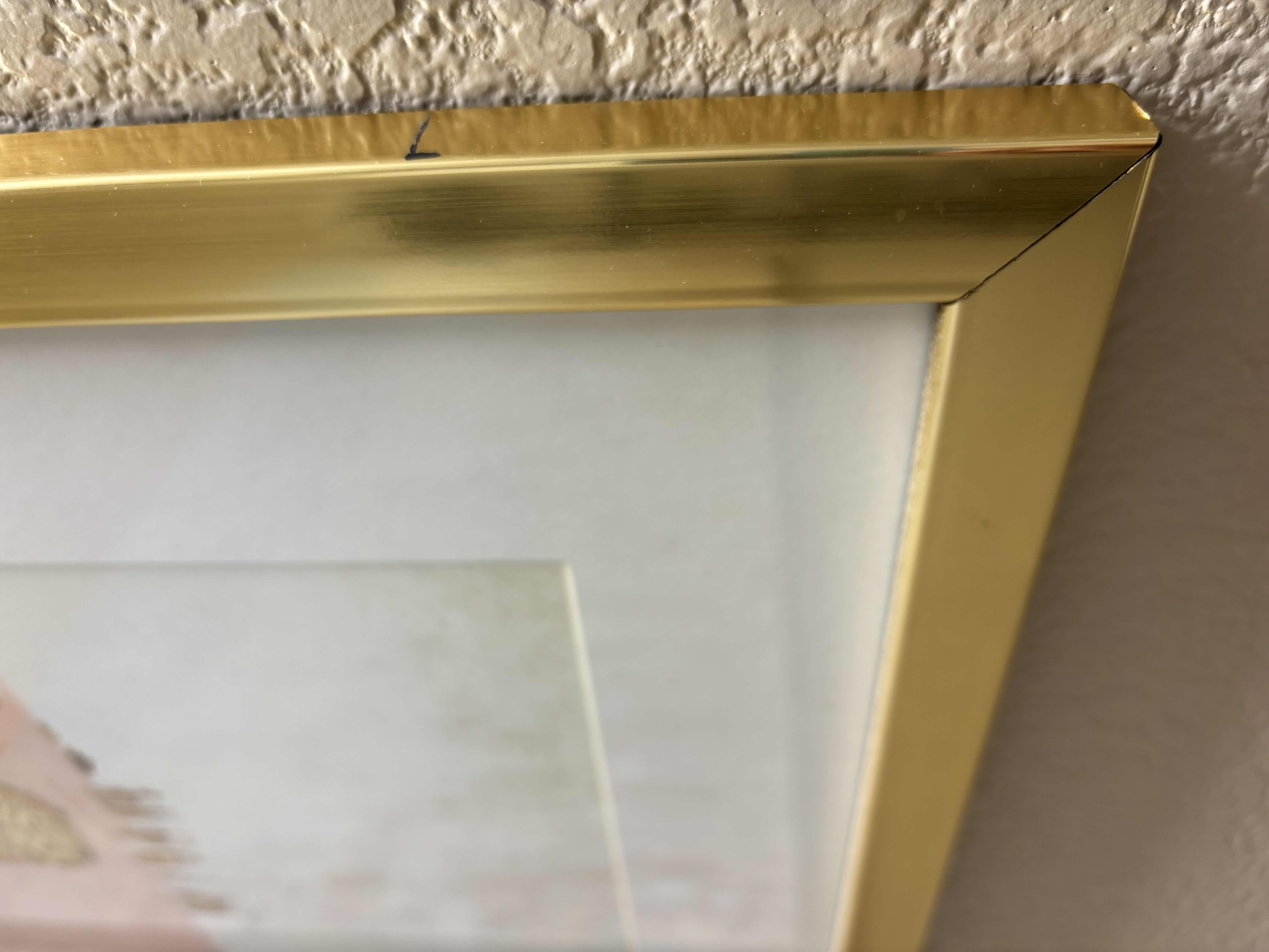 Photo 1 of FRAMED ABSTRACT WALL ART 17” X 21”