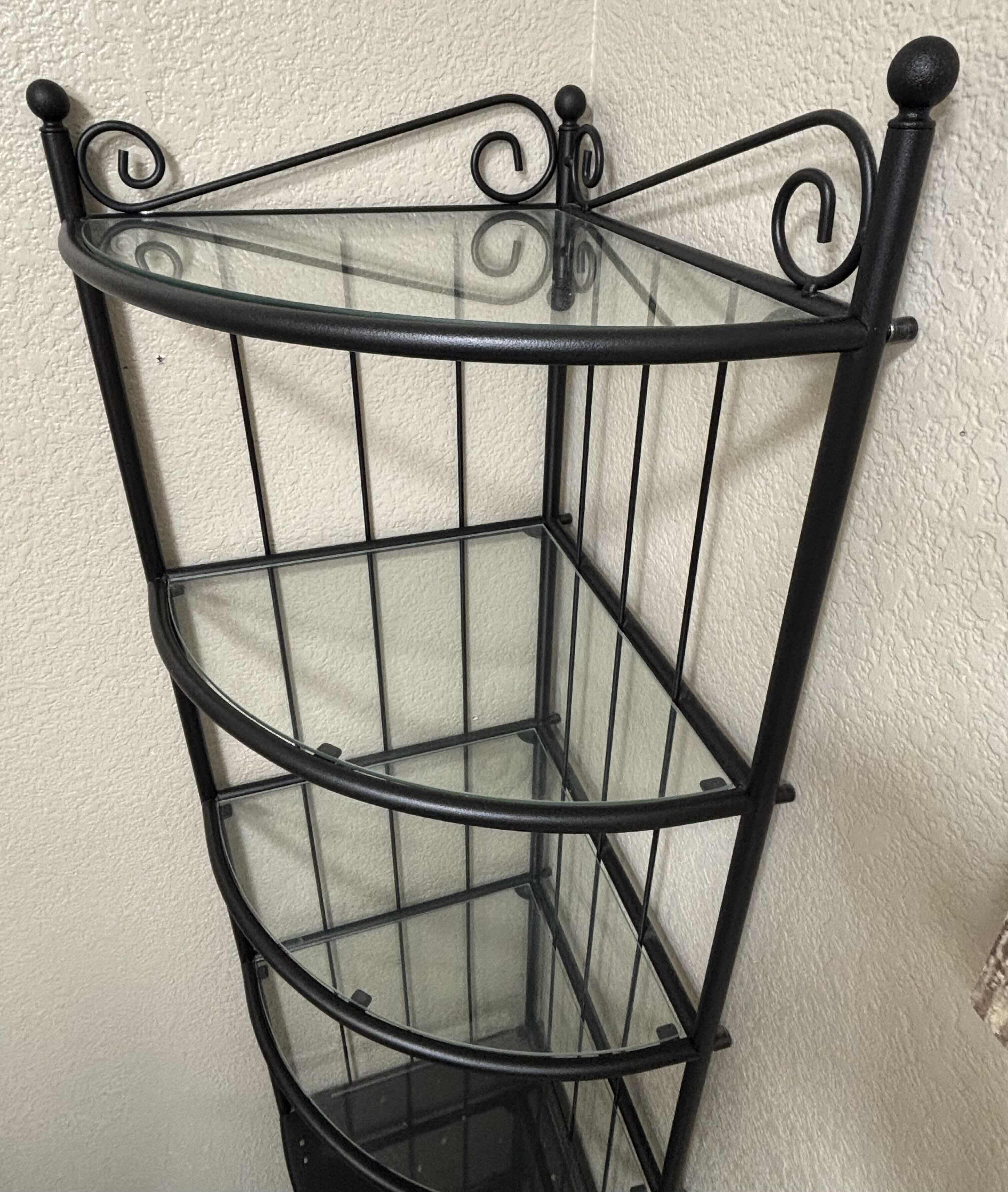 Photo 1 of CORNER SHELVING UNIT WITH SIX SHELVES H69”