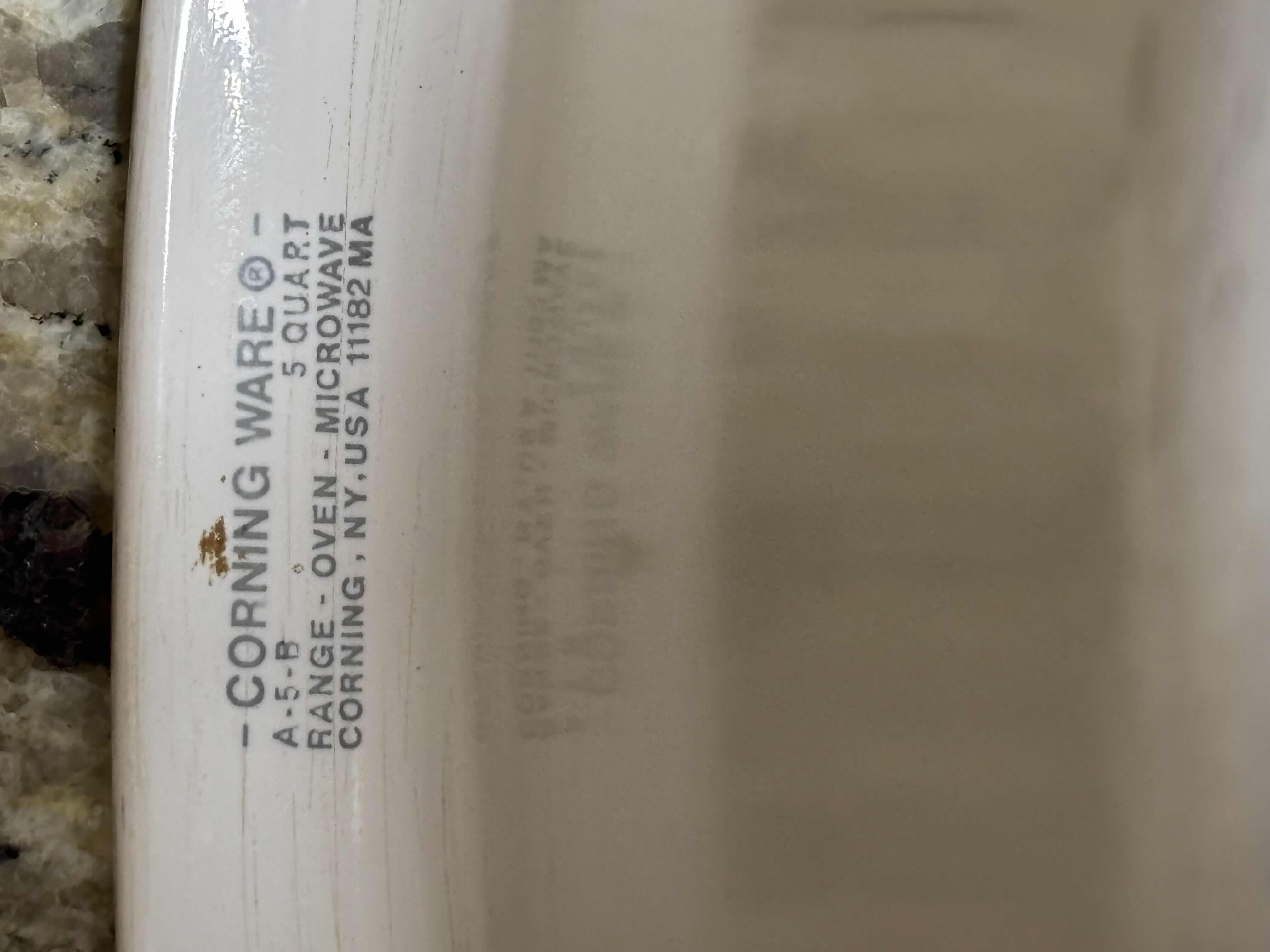 Photo 1 of CORNING WARE CASSEROLE DISH & PYREX MIXING BOWLS
