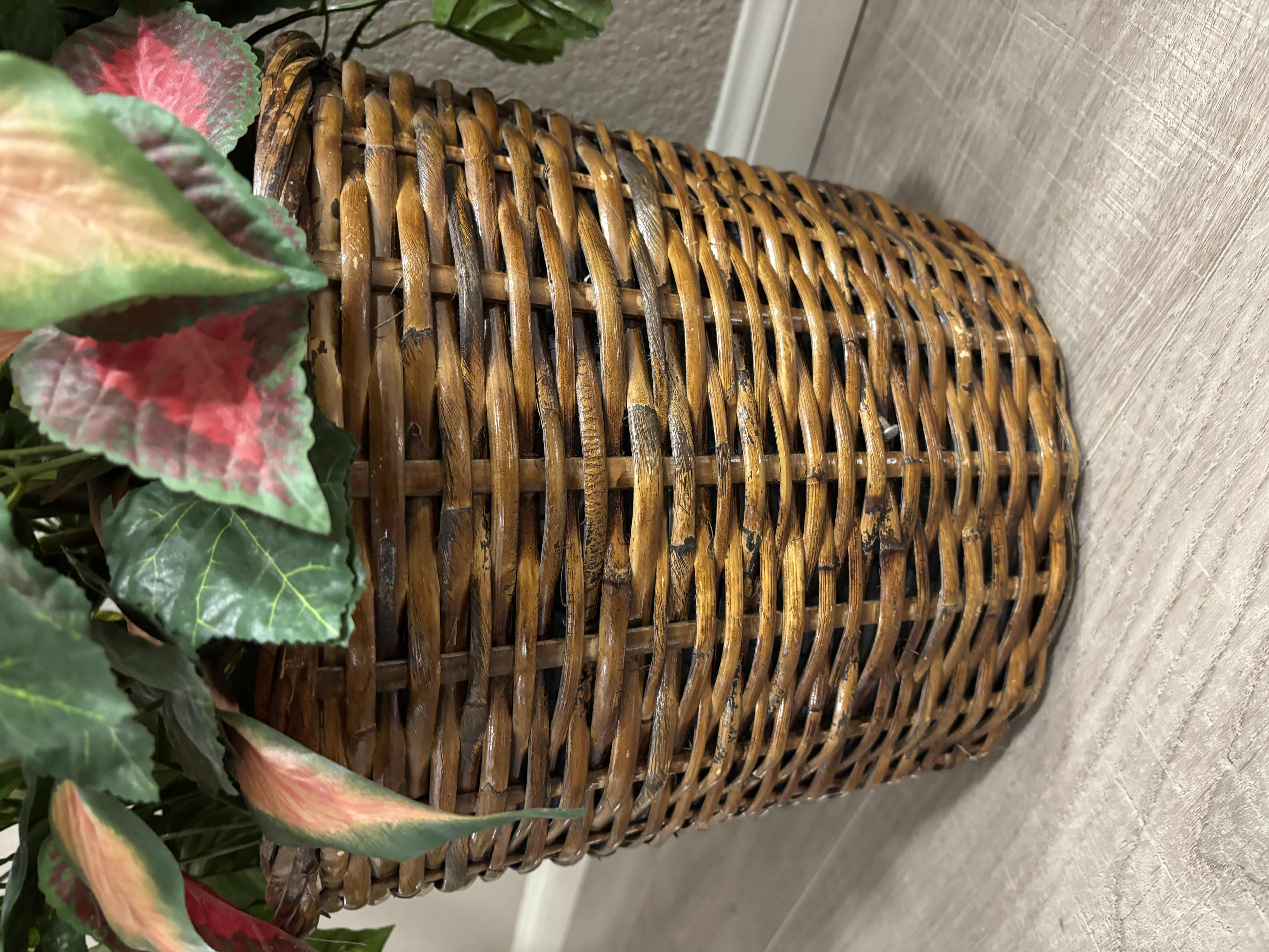 Photo 1 of ARTIFICIAL PLANT IN BASKET H38”