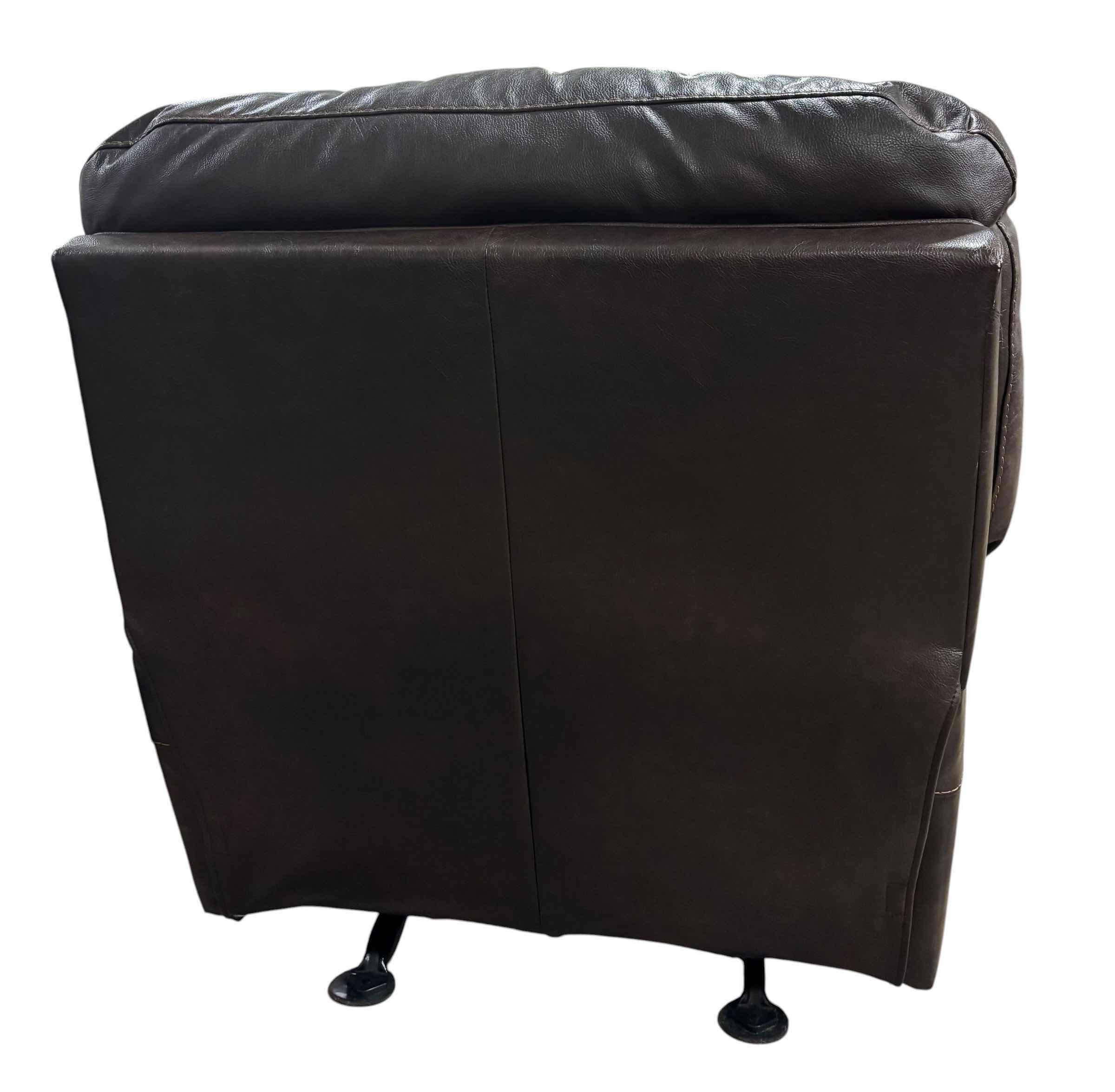 Photo 1 of SIGNATURE DESIGN BY ASHLEY BARRETSVILLE DURABLEND CHOCOLATE ROCKER RECLINER 41” X 41” X H42” $1250