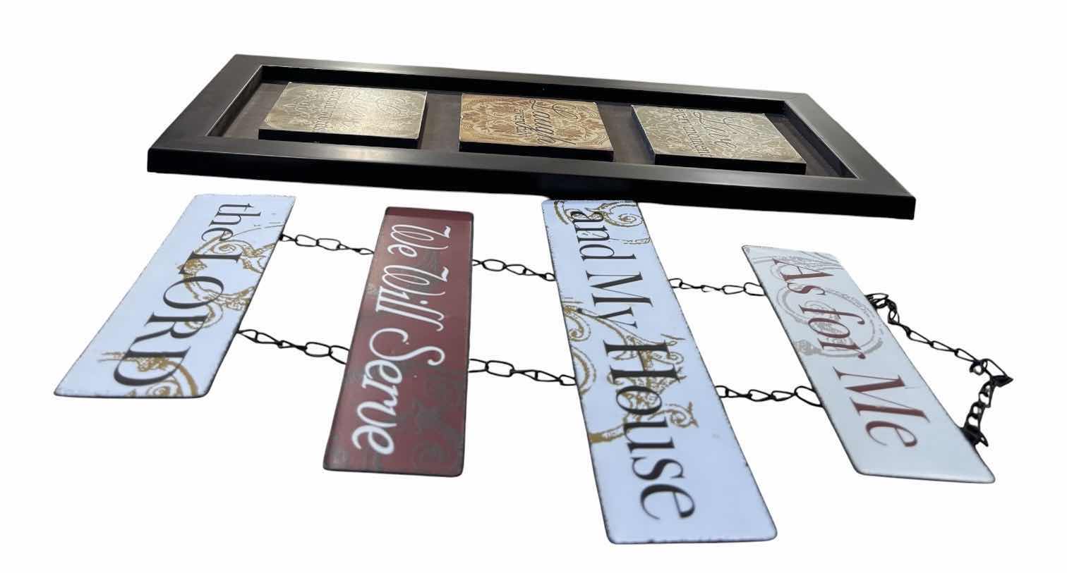 Photo 1 of HOME DECOR SIGNS, LARGEST 10” X 22”