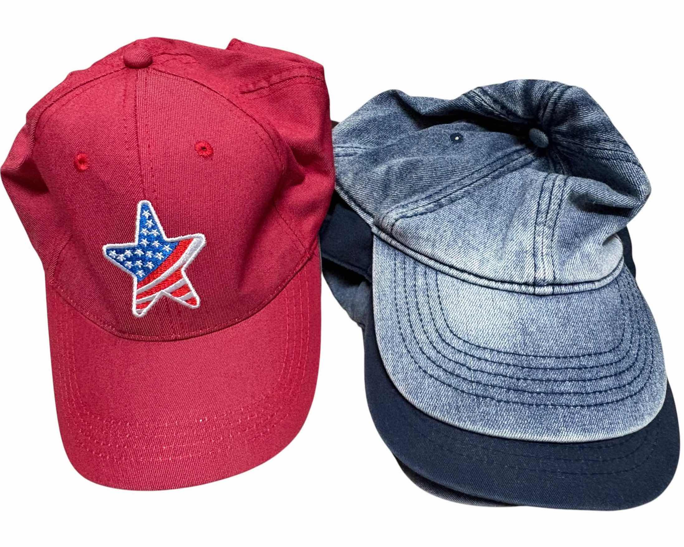 Photo 1 of 8-PCS CASUAL WOMENS BASEBALL CAP– DENIM & WASHED COTTON HATS