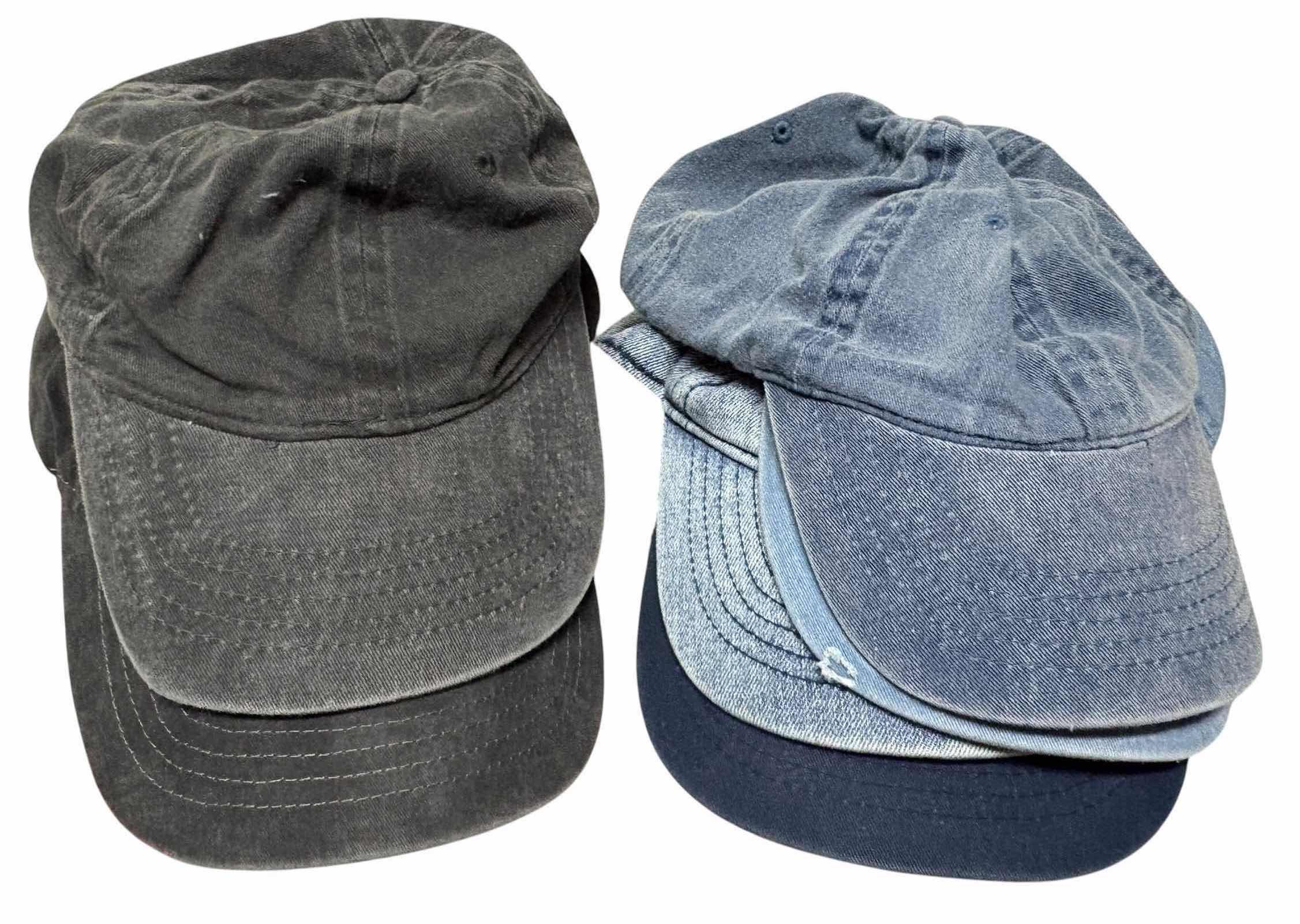 Photo 1 of 8-PCS CASUAL WOMENS BASEBALL CAP– DENIM & WASHED COTTON HATS