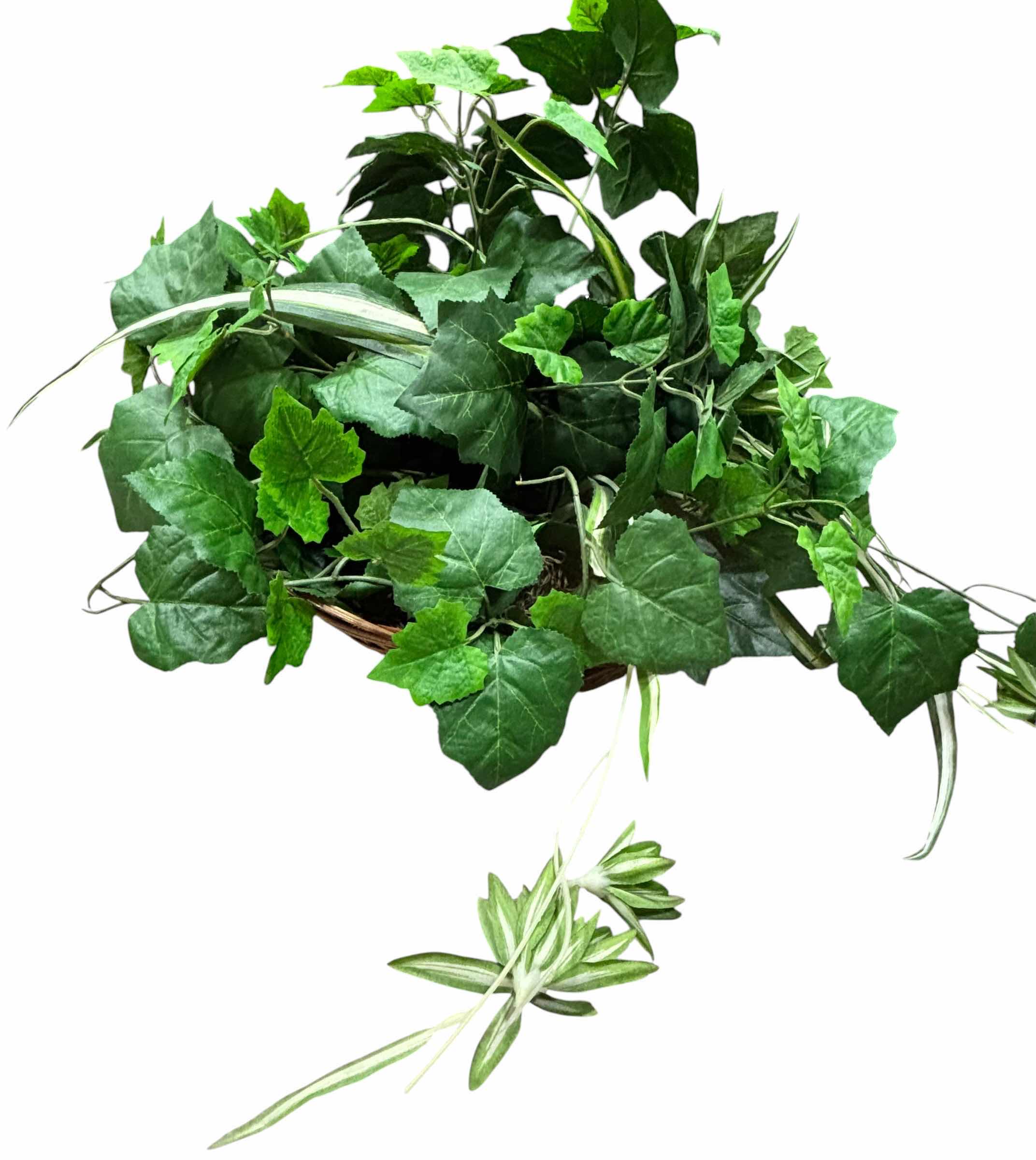 Photo 1 of ARTIFICIAL LEAVES, SOME IN BASKETS & OTHERS IN STYROFOAM