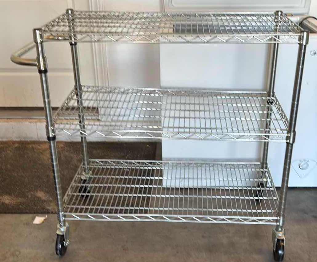 Photo 1 of TRINITY CART STORAGE WITH WHEELS 36”X18”H36”