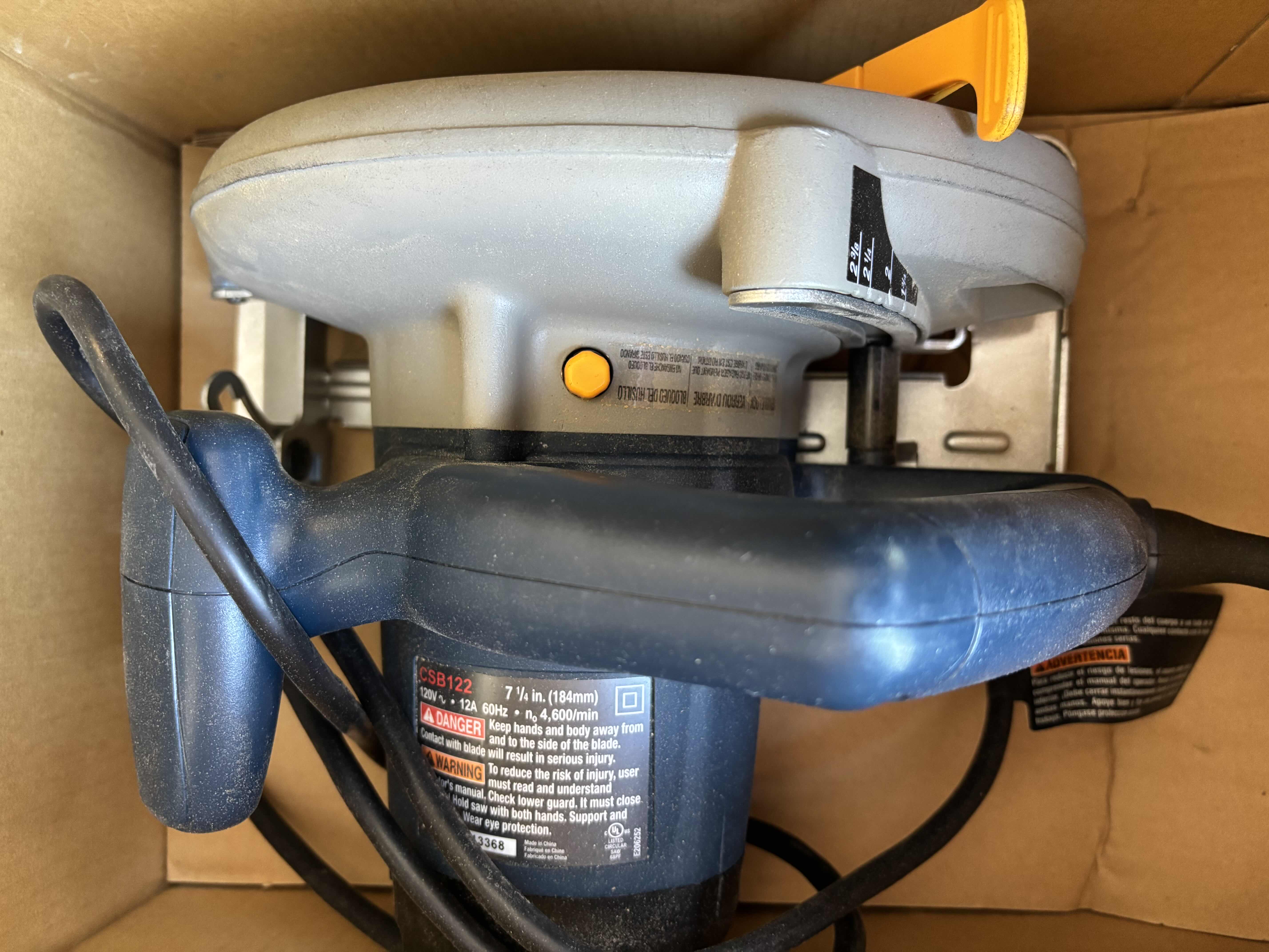 Photo 1 of RYOBI 12 AMP CIRCULAR SAW