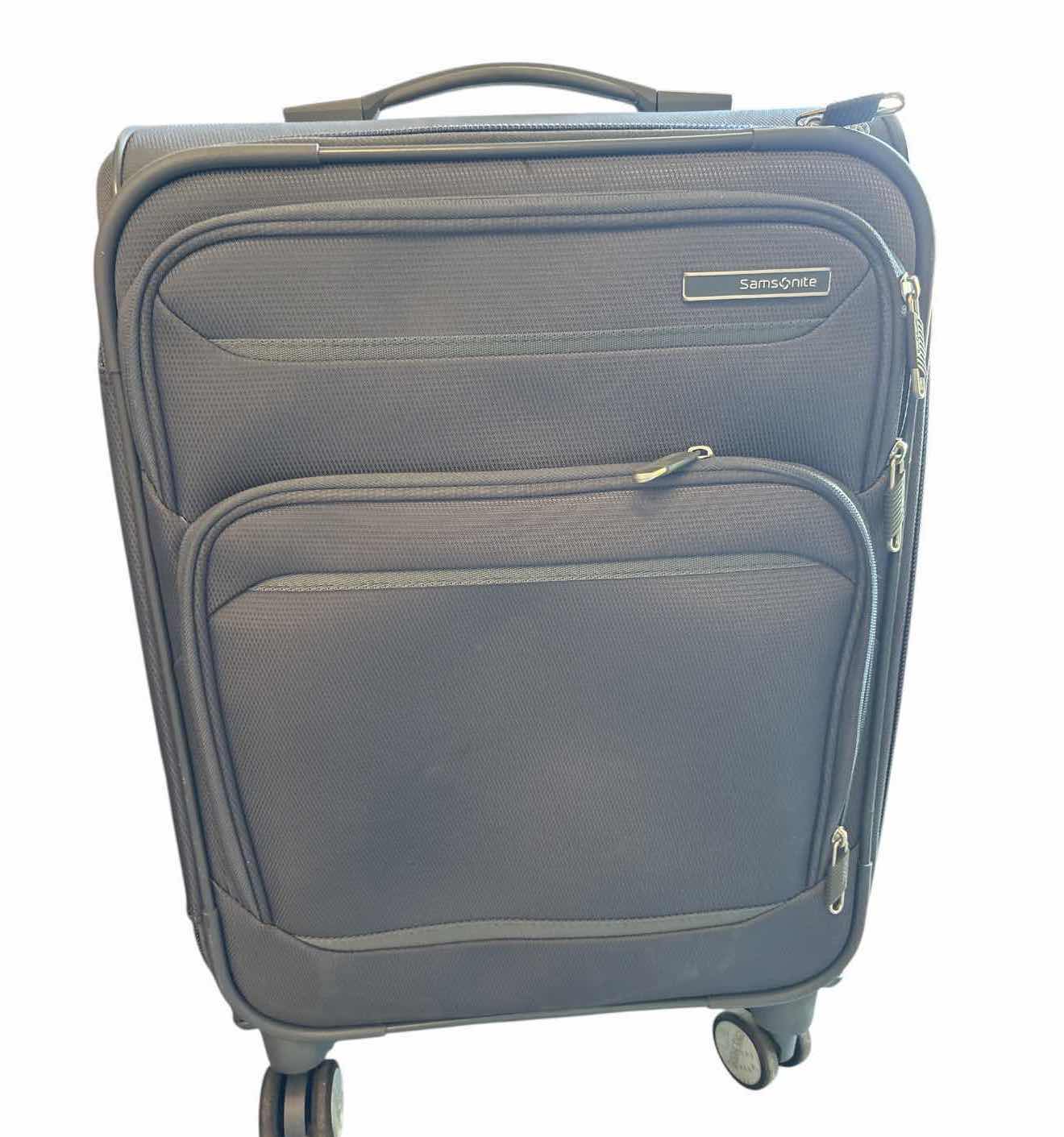 Photo 1 of 2-PCS SOFT CASE LUGGAGE - SAMSONITE & UNKNOWN BRAND 16”X10”H25”