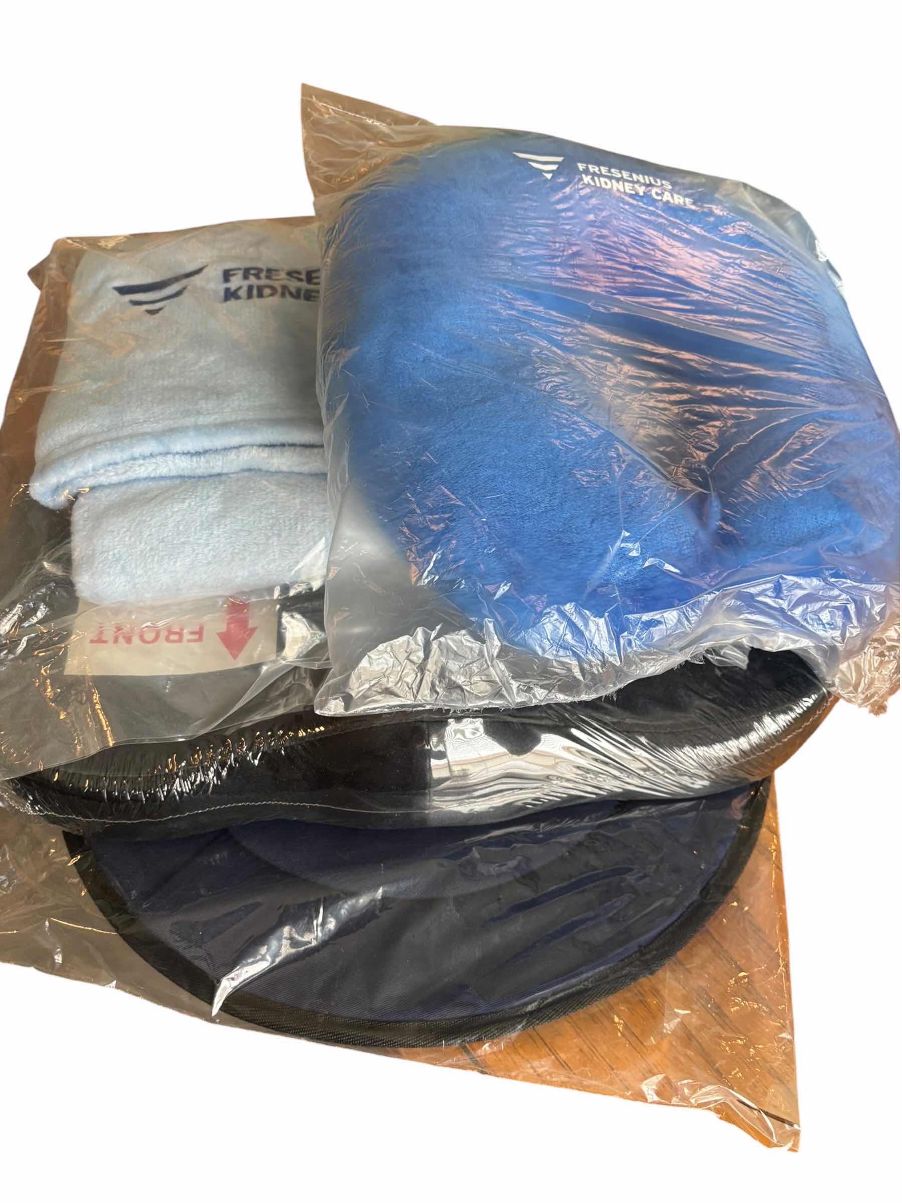 View 1 of NIB SEAT CUSHION, SWIVEL CUSHION, TRAVEL BACK PILLOW & BLANKET