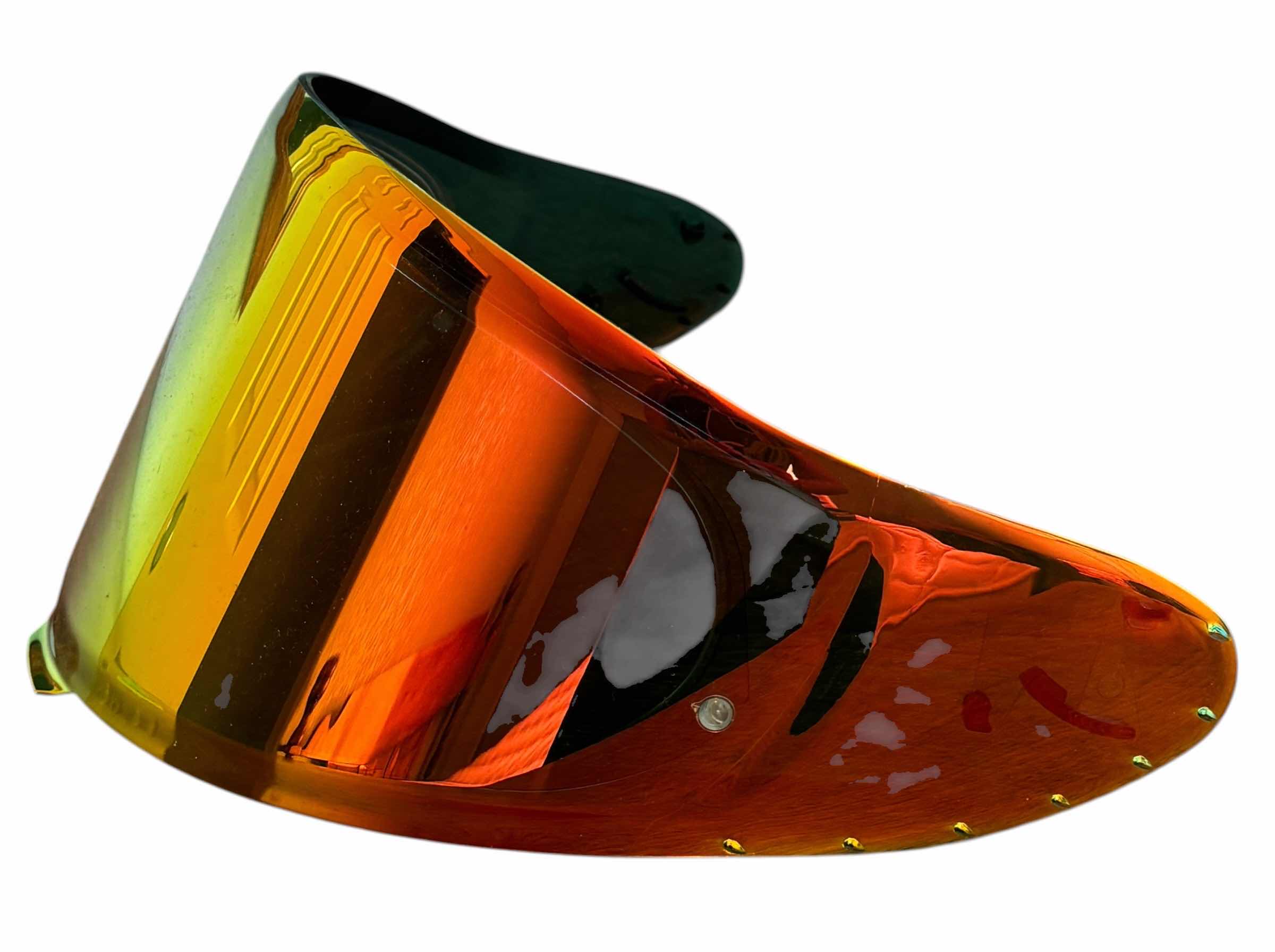 View 1 of VISOR SHIELD FOR SHOEI IN REVO DEEP RED