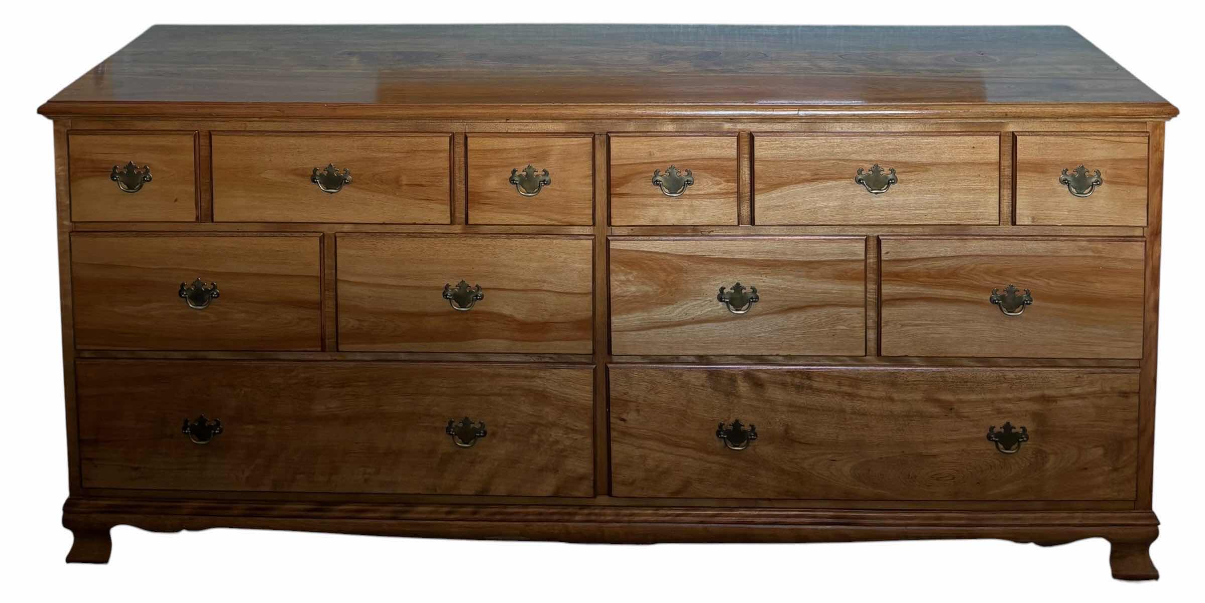 View 1 of SIX DRAWER DRESSER 74” X 19” X H32”
