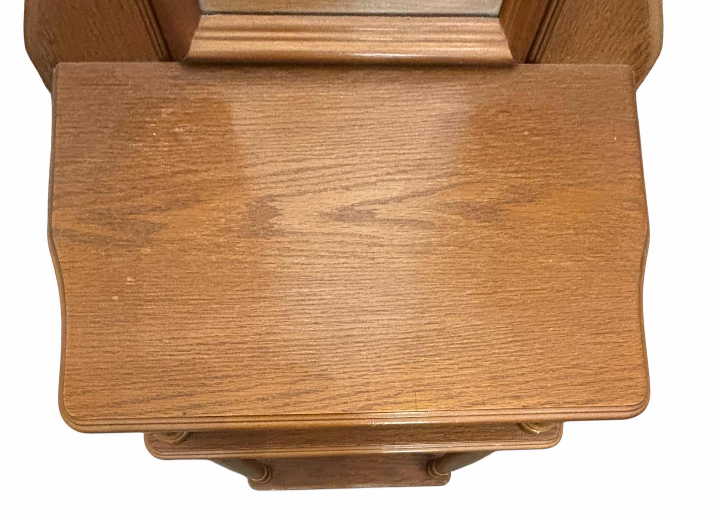View 3 of VINTAGE WOODEN ENTRYWAY CONSOLE TABLE H70”