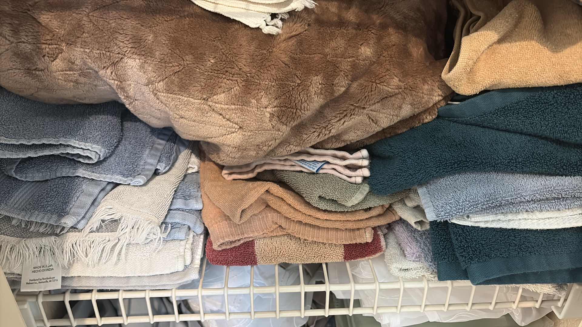 View 3 of CONTENTS OF PRIMARY LINEN CLOSET-BEDDING & TOWELS