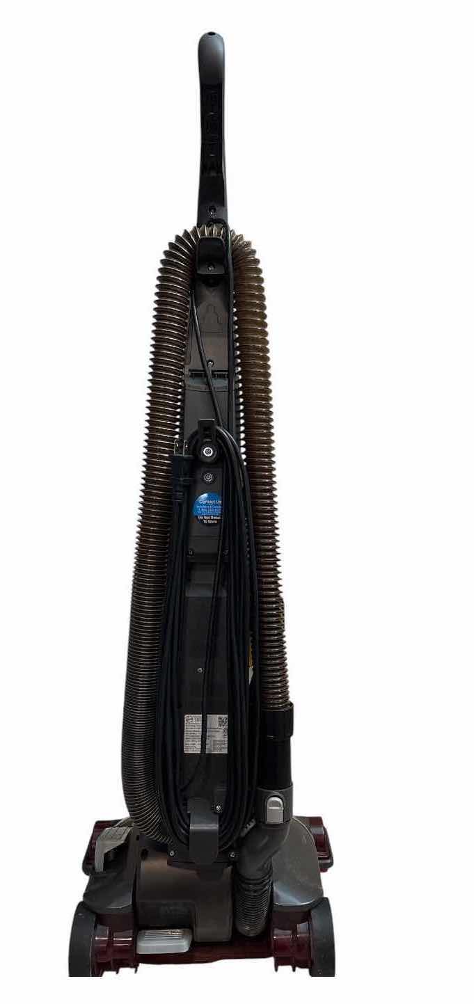 View 3 of HOOVER MAX PERFORMANCE PET BAGLESS UPRIGHT VACUUM CLEANER – GRAY & BURGUNDY $85