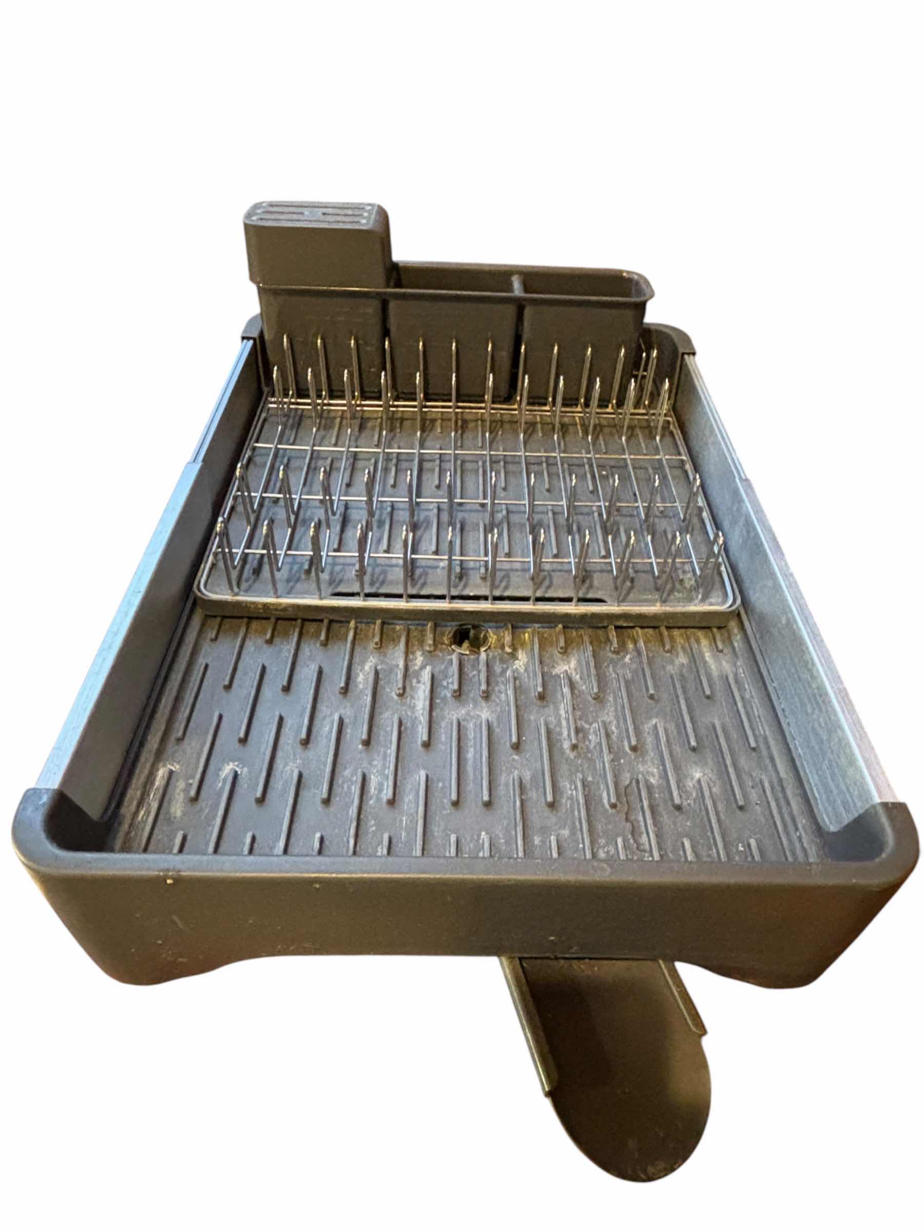 View 4 of RBAYSALE EXPANDABLE STAINLESS STEEL DISH RACK WITH SINK CADDY $119