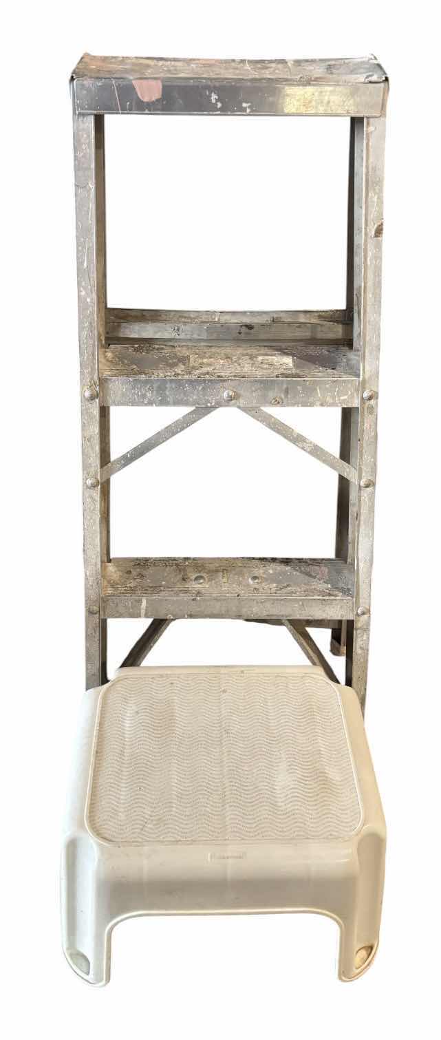 View 1 of SMALL STEP LADDER & STEP STOOL