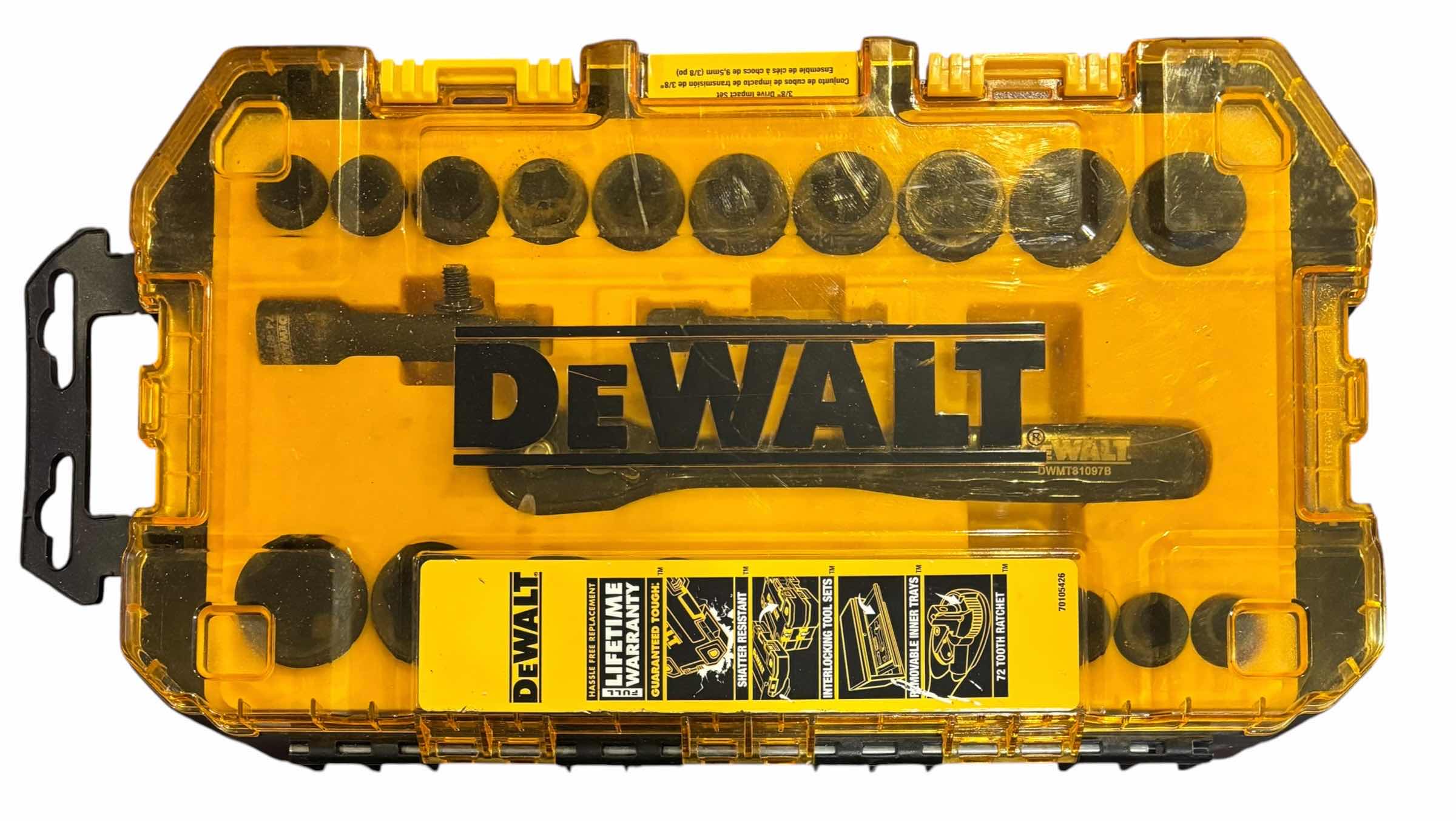 View 1 of DEWALT 23- PIECE IMPACT SOCKET SET $82