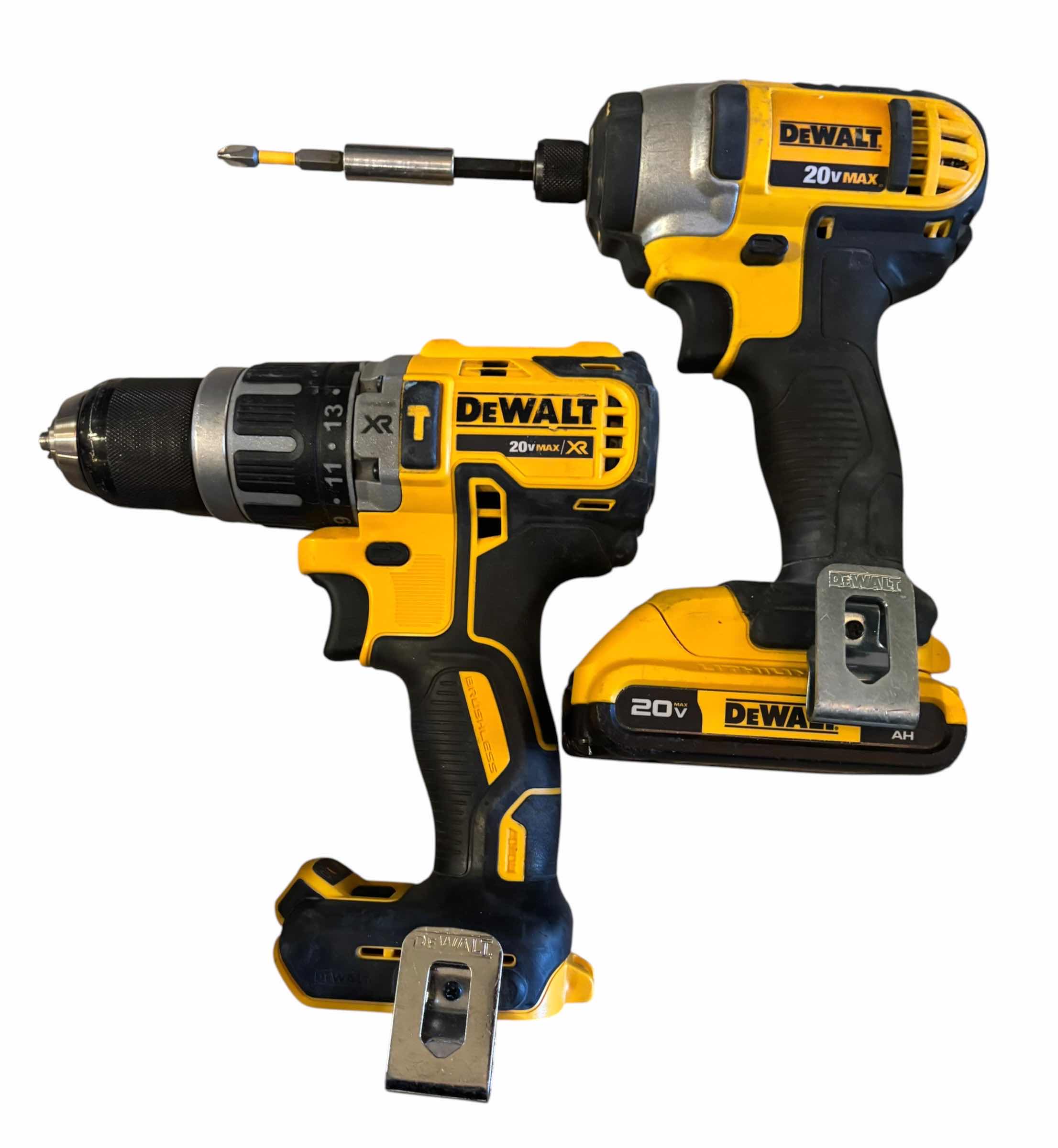 View 2 of DEWALT DRILLS & FLASHLIGHT WITH BATTERY & CHARGER