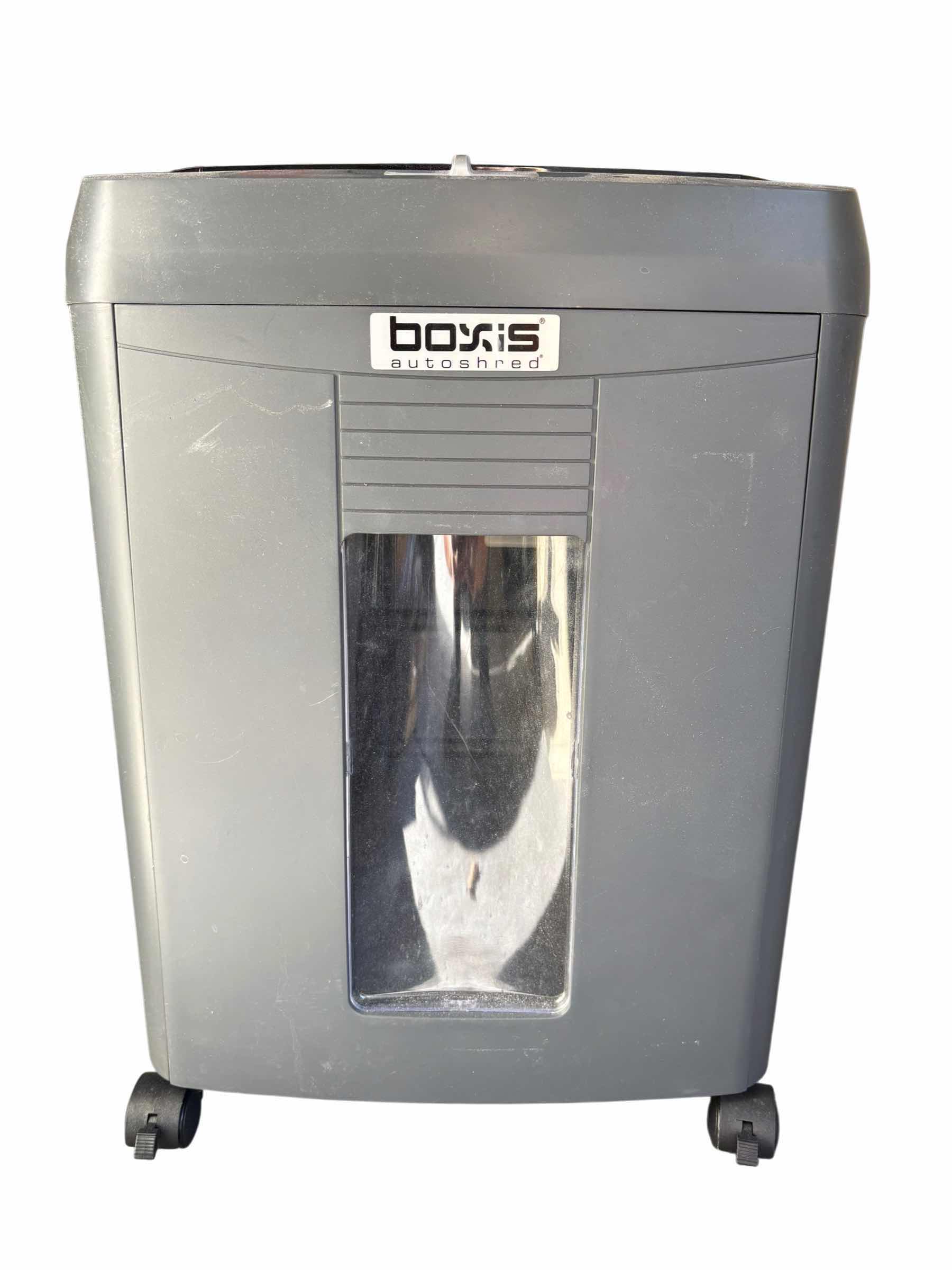 View 1 of BOXIS AUTOSHRED MICRO CUT PAPER SHREDDER $185