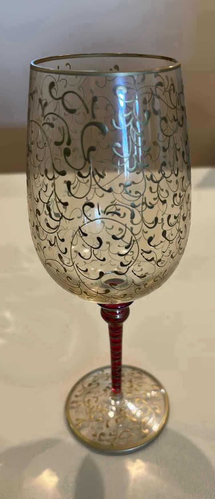 Photo 1 of PIER 1 WINE GOBLETS (8)