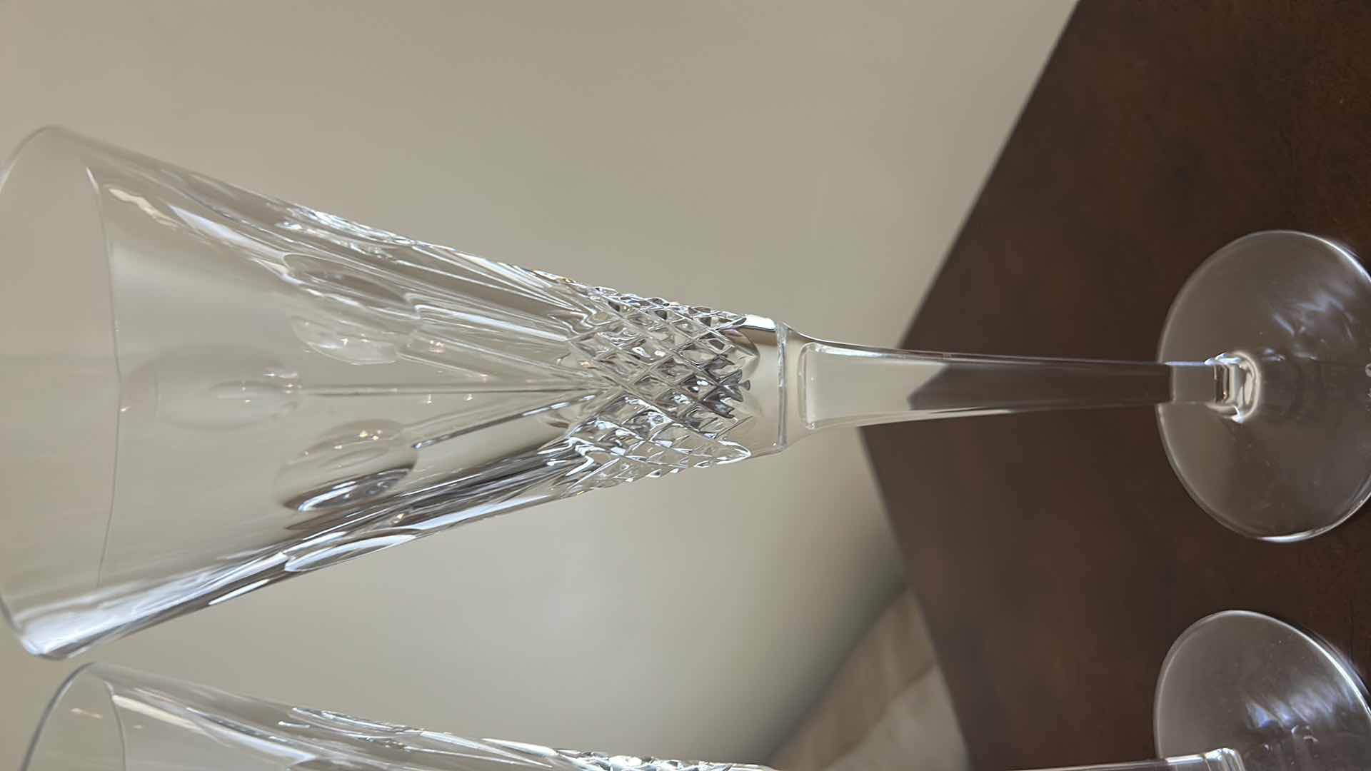 Photo 1 of 3- WATERFORD CRYSTAL MILLENNIUM COLLECTION PROSPERITY TOASTING FLUTES $129