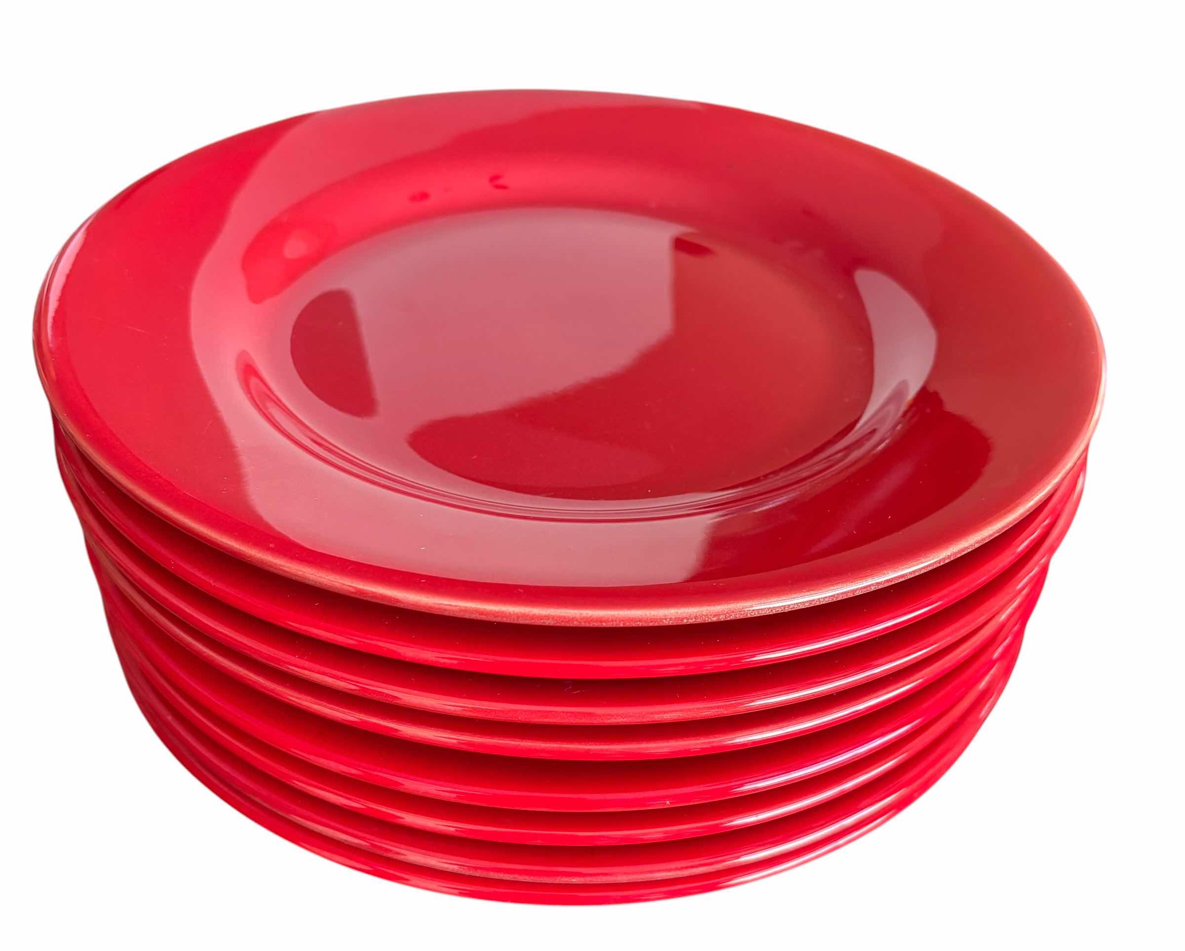 Photo 1 of SET OF DINNER PLATES (8) 10.5”D