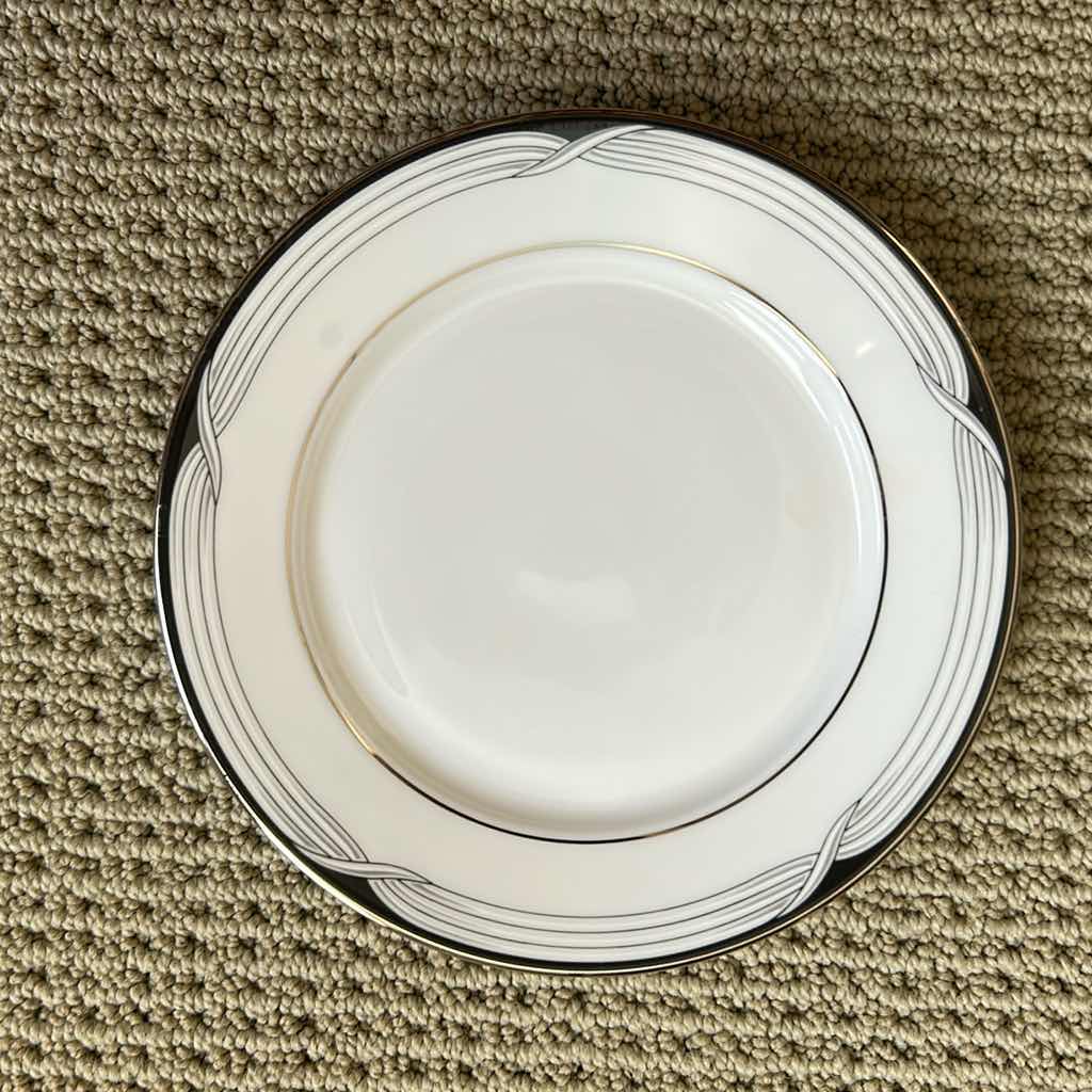 Photo 1 of 6-LENOX "ERIN" DEBUT COLLECTION BREAD BUTTER PLATES FINE CHINA 7"