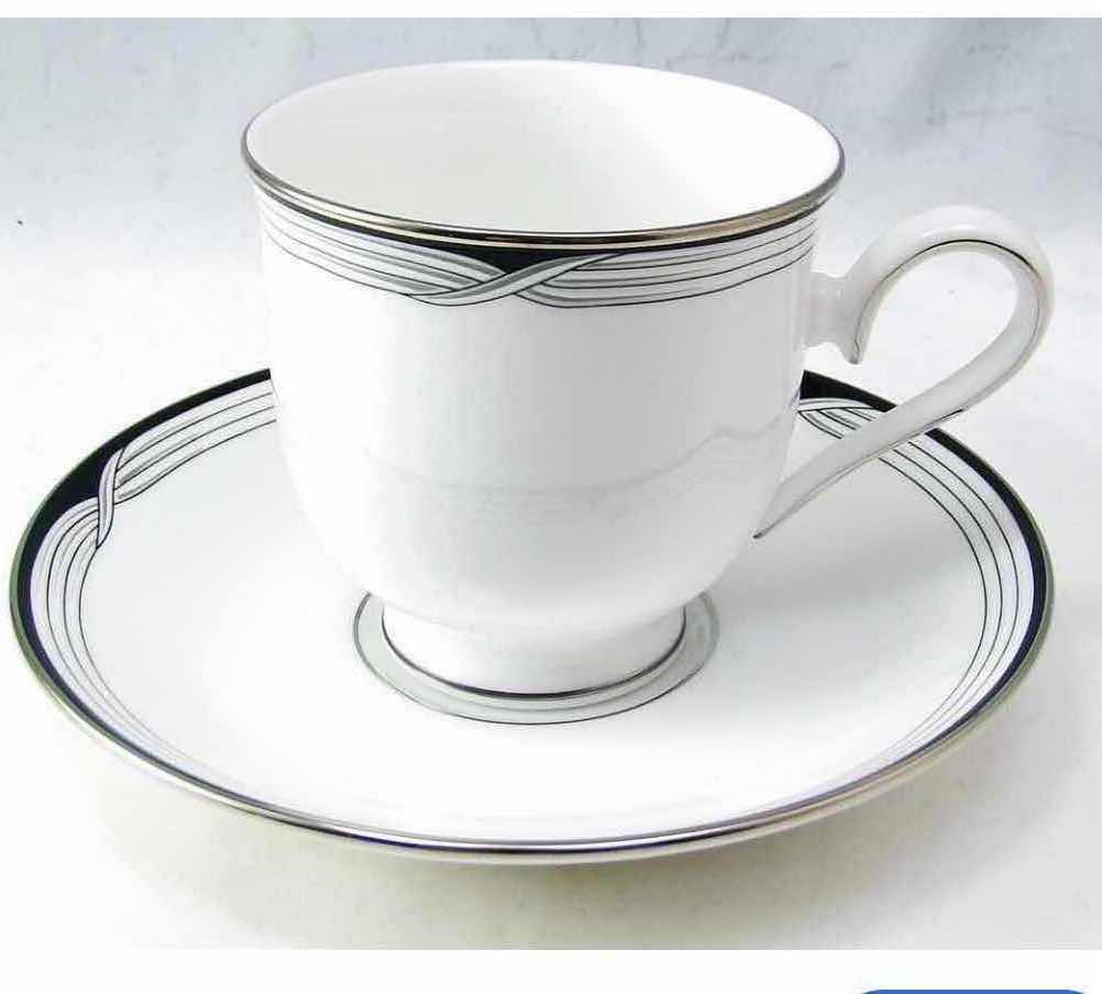 Photo 1 of 6- LENOX "ERIN" DEBUT COLLECTION CUP/SAUCER FINE CHINA