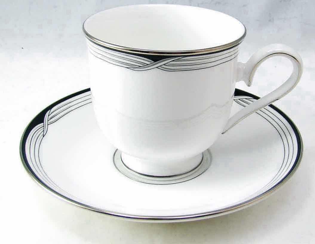 Photo 1 of 6- LENOX "ERIN" DEBUT COLLECTION CUP/SAUCER FINE CHINA
