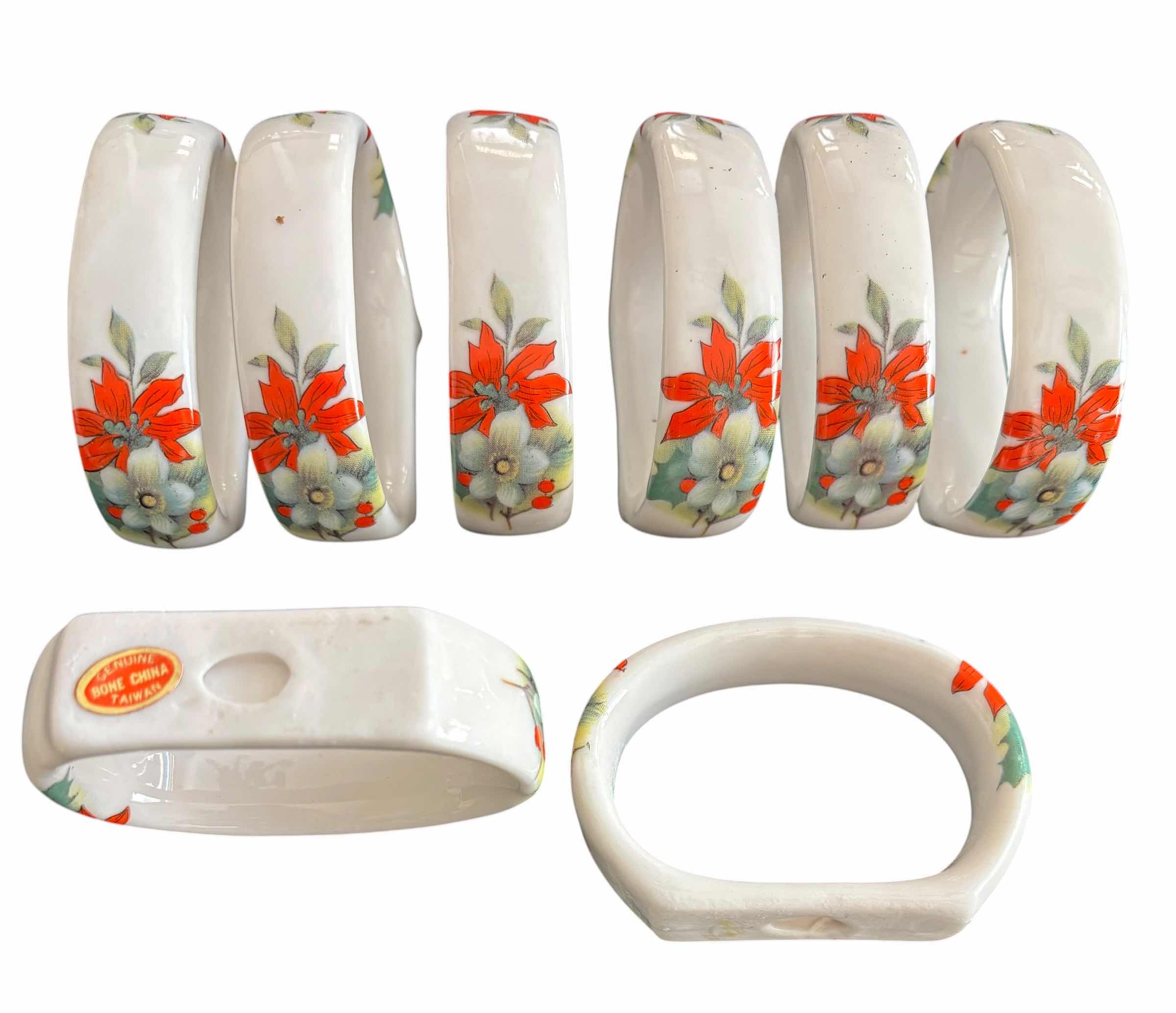Photo 1 of LENOX SERVING TRAY 10”D, BONE CHINA NAPKIN HOLDERS (8), SMALL DISH & SALT & PEPPER SHAKER SETS (2)