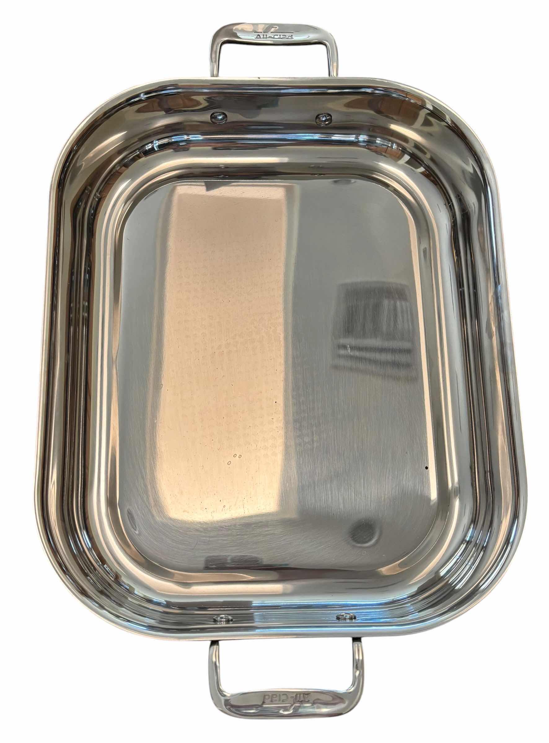 Photo 1 of ALL-CLAD STAINLESS STEEL LASAGNA ROASTING PAN & FRYING PAN