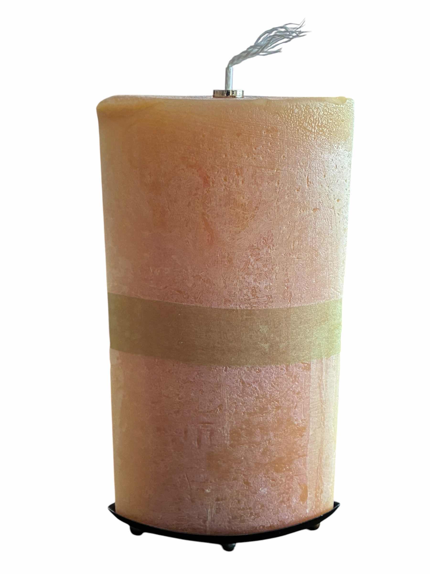 Photo 1 of AUTUMN LEAF DECORATIVE TABLETOP CANDLE 12“