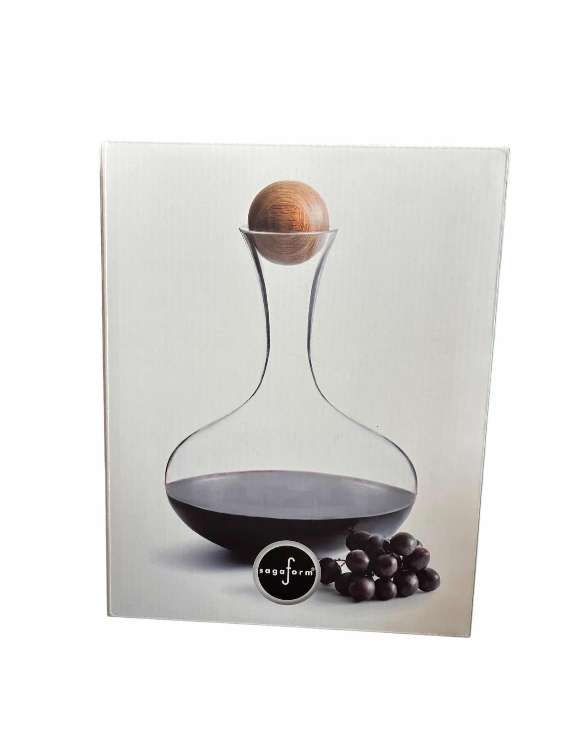 Photo 1 of SAGAFORM OAK DECANTER