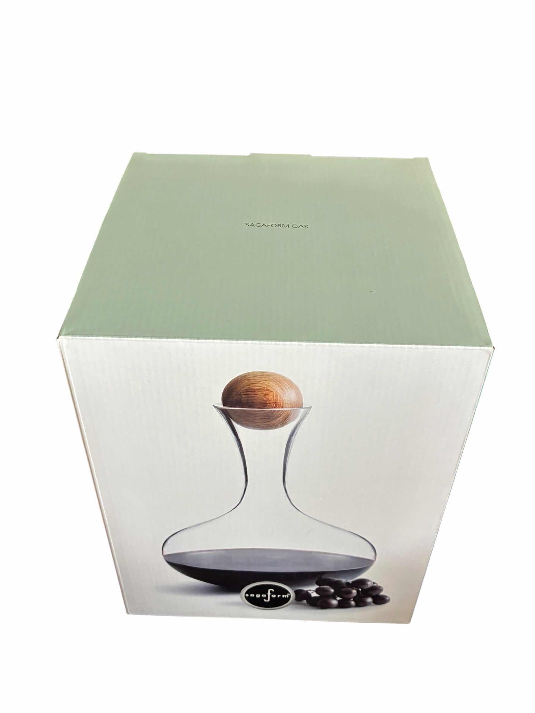 Photo 1 of SAGAFORM OAK DECANTER