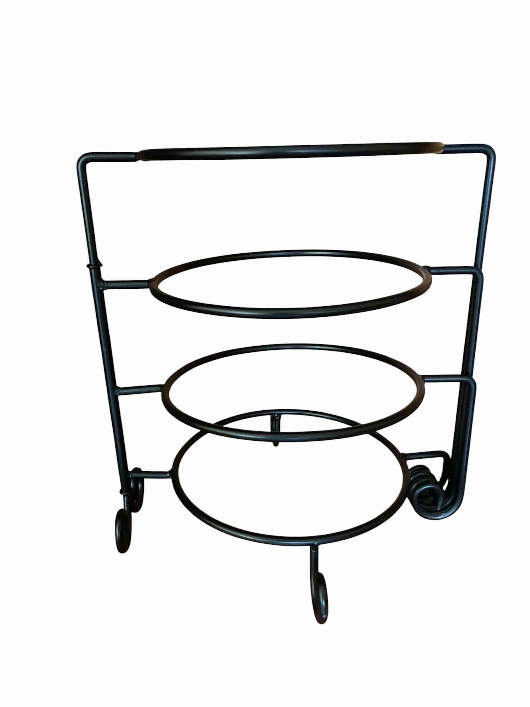 Photo 1 of WROUGHT IRON STYLE 4-TIER SWIVEL PIE RACK 14” X 13” H15”
