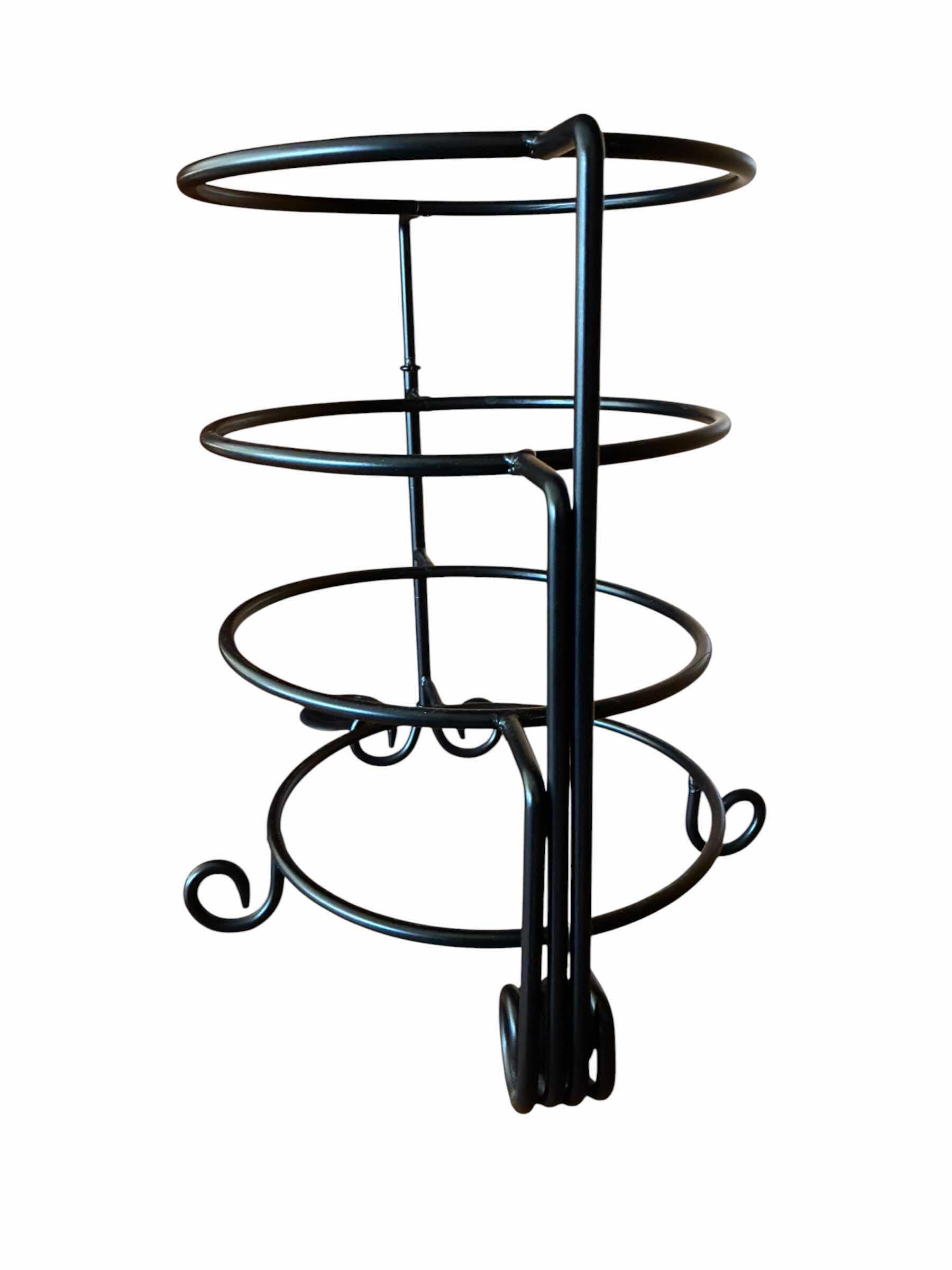 Photo 1 of WROUGHT IRON STYLE 4-TIER SWIVEL PIE RACK 14” X 13” H15”