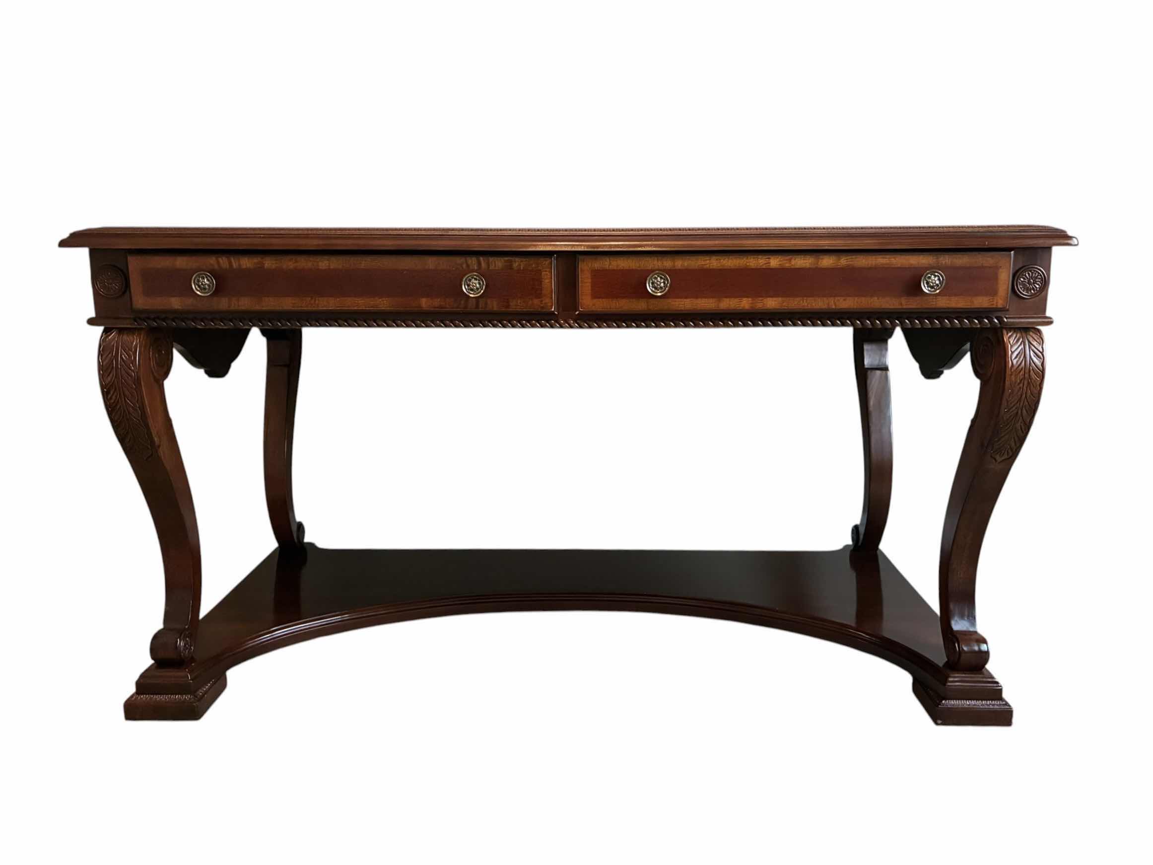 Photo 1 of THEODORE ALEXANDER MOLITOR REGENCY MAHOGANY WRITING DESK 55“ X 30“ H30“ $4295