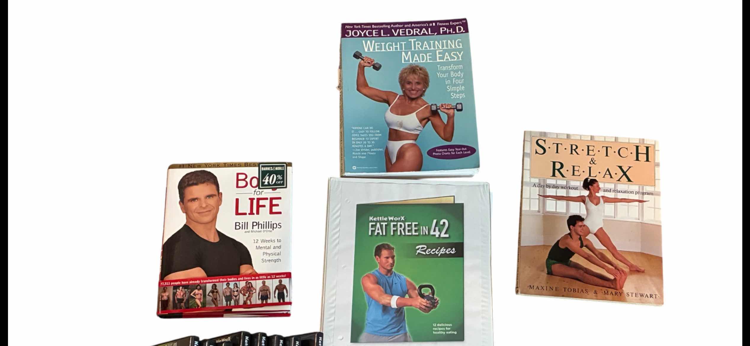 Photo 1 of EXERCISE BOOKS & DVDS