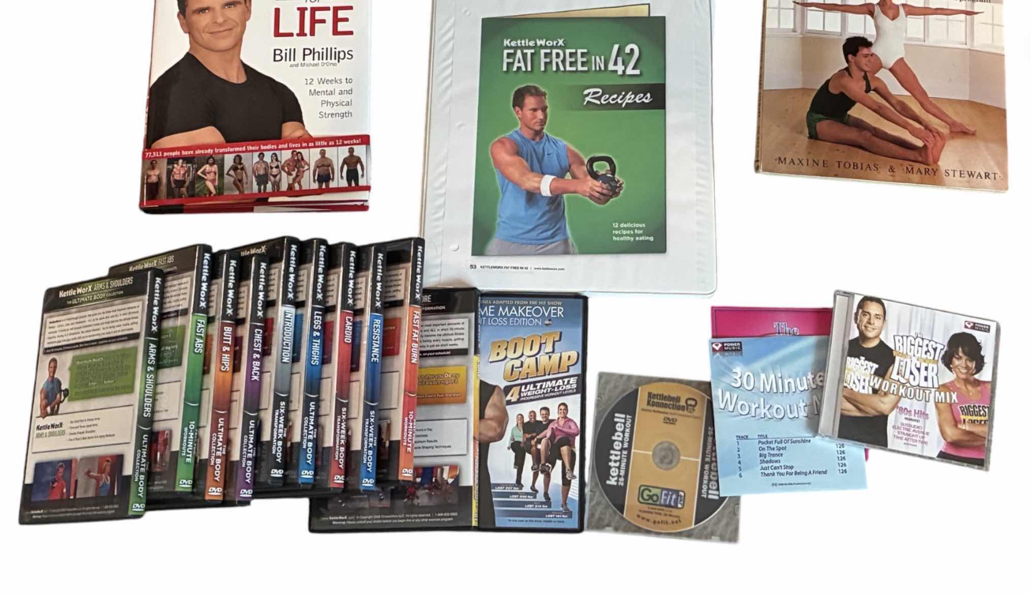 Photo 1 of EXERCISE BOOKS & DVDS
