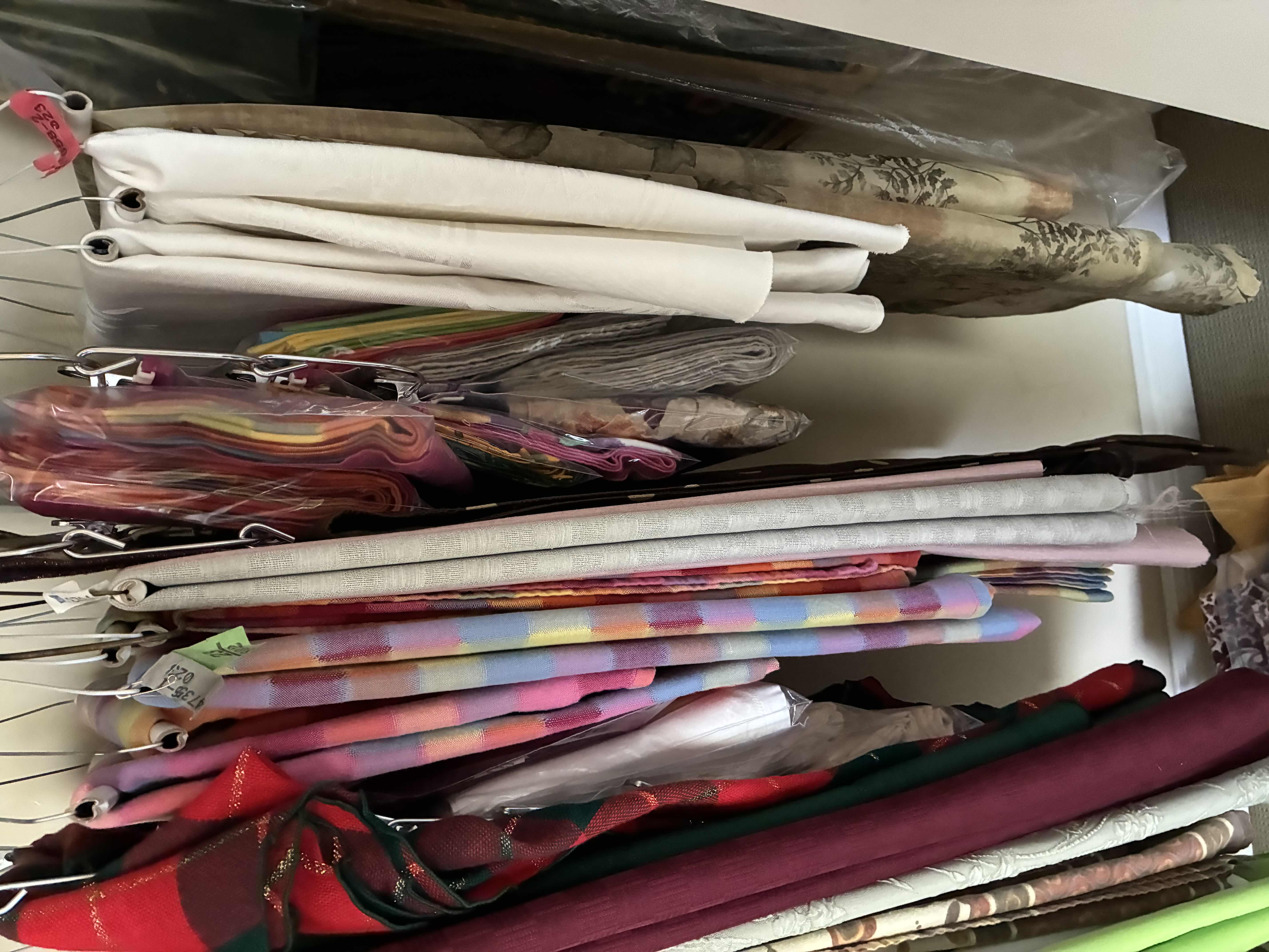Photo 1 of CONTENTS OF CLOSET-ALL OCCASION DINING ROOM TABLE CLOTHS & PLACEMATS