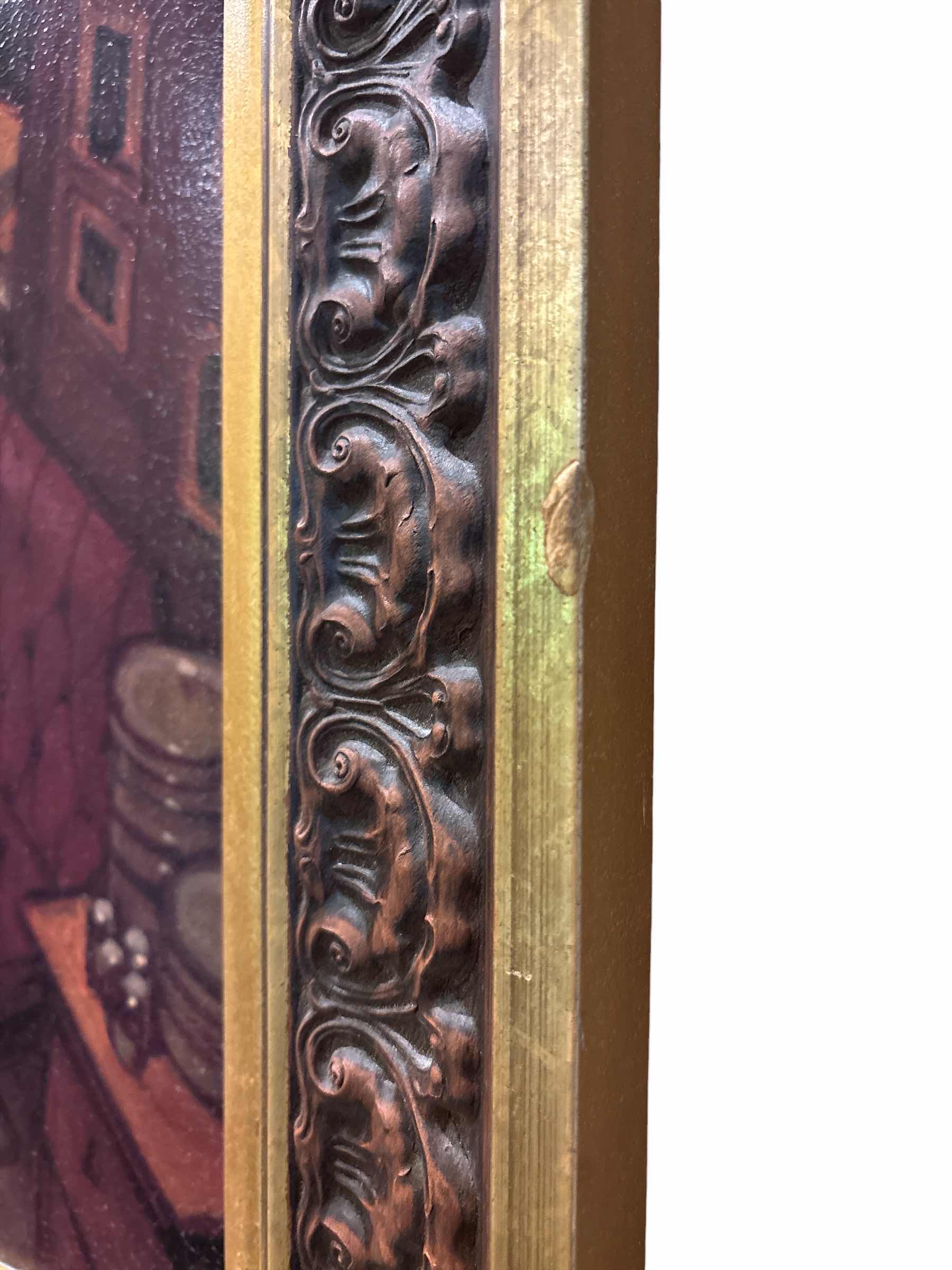 Photo 1 of MACHADO FRAMED ART “BISTRO” 25.75” X 32”