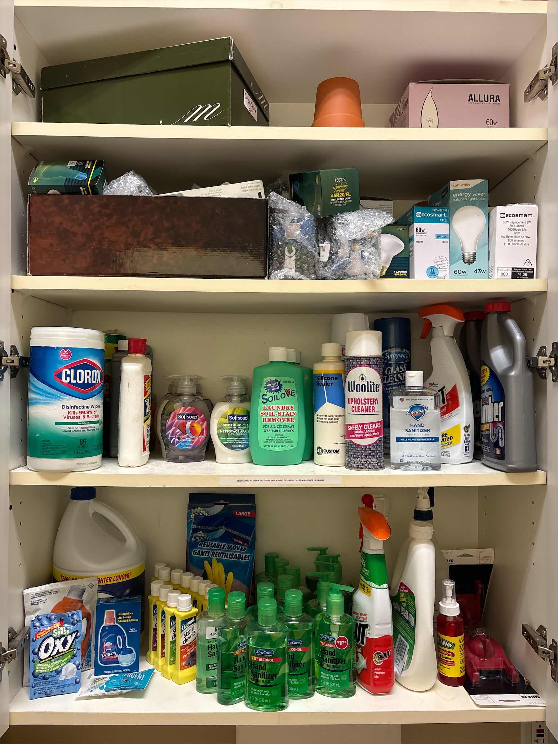 Photo 1 of CONTENTS OF CABINET
