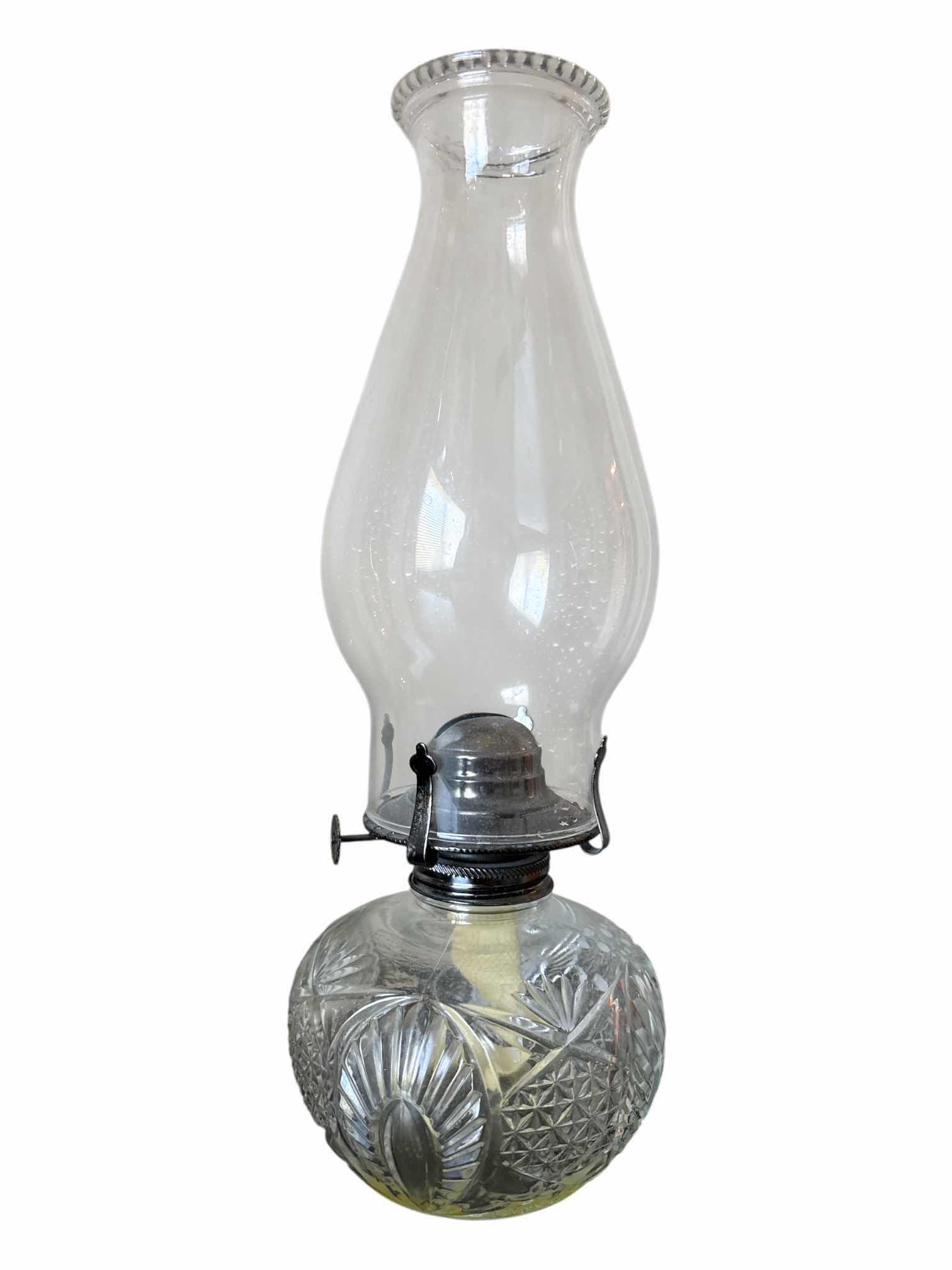 Photo 1 of VINTAGE KEROSENE LAMP & FUEL