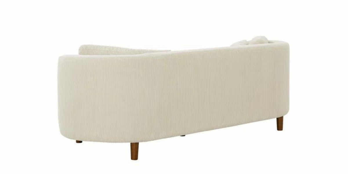 Photo 1 of ROLA IVORY CREAM SAND BAR SOFA