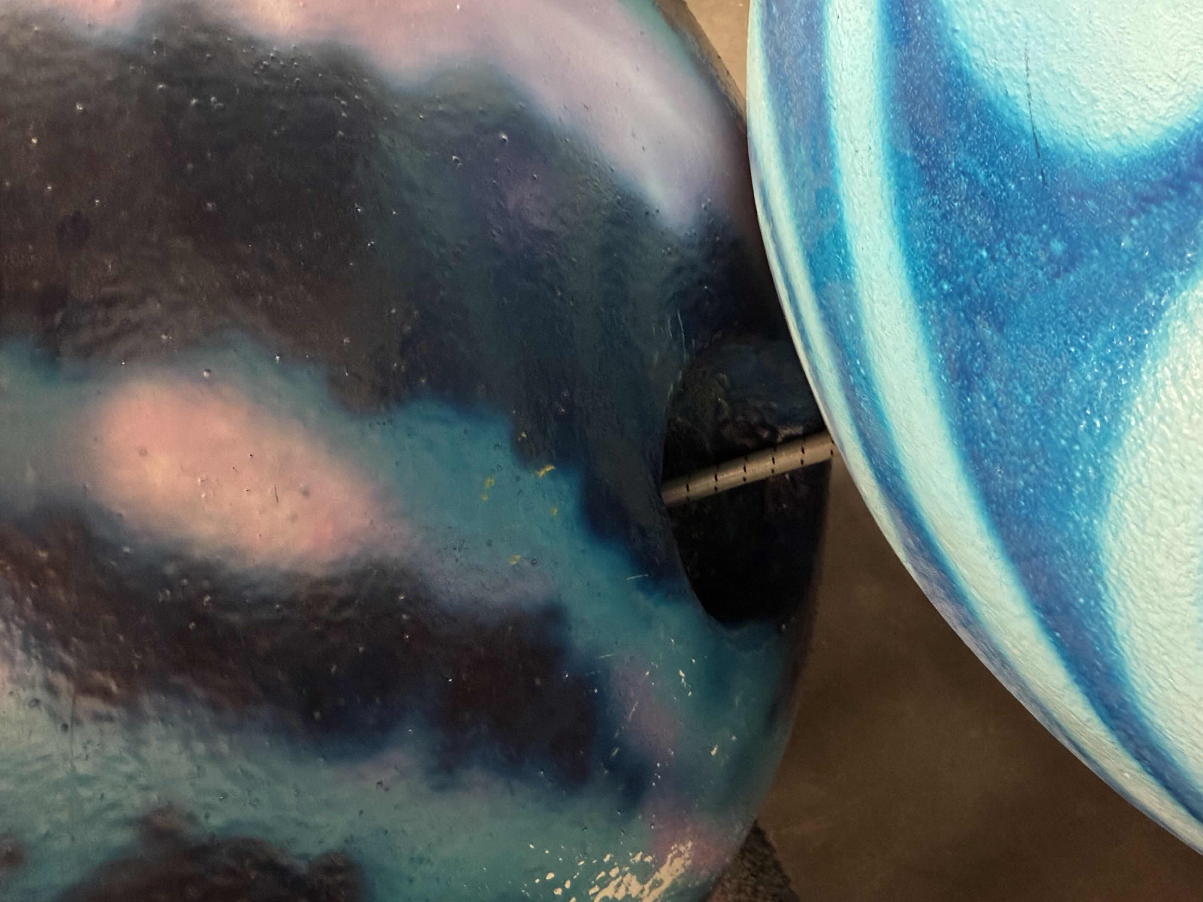 Photo 1 of FUNKY PSYCHEDELIC GINORMOUS 14’ FOAM CATERPILLAR SCULPTURE 175” X 35” H107” (READ NOTES)