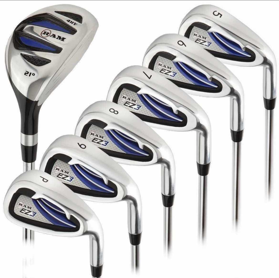 Photo 1 of RAM EZ3 STEEL IRON GOLF CLUB SET