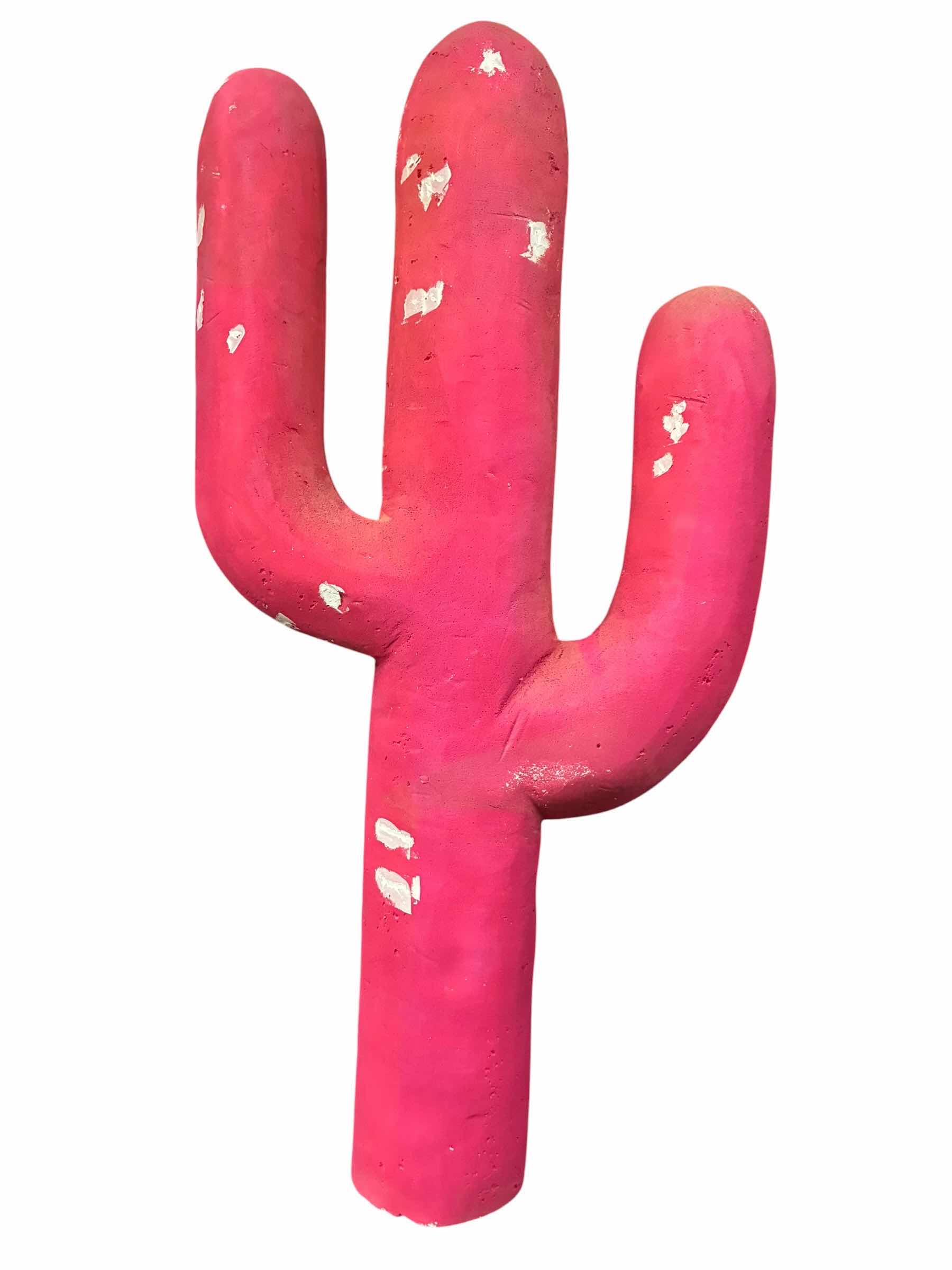 Photo 1 of GINORMOUS PINK FOAM CACTUS 46“ X 11” 92