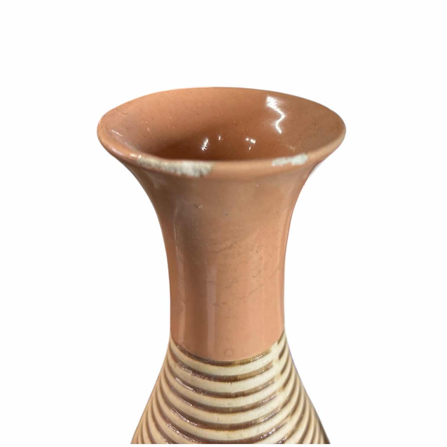 Photo 1 of MODERN 8” CERAMIC VASES (2)