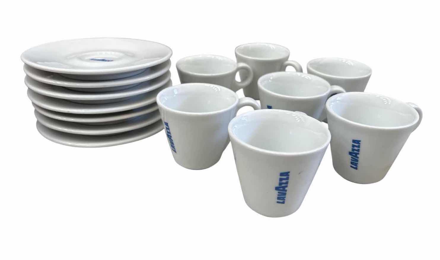 Photo 1 of 14-PCS LAVAZZA ESPRESSO CUP & SAUCER SET